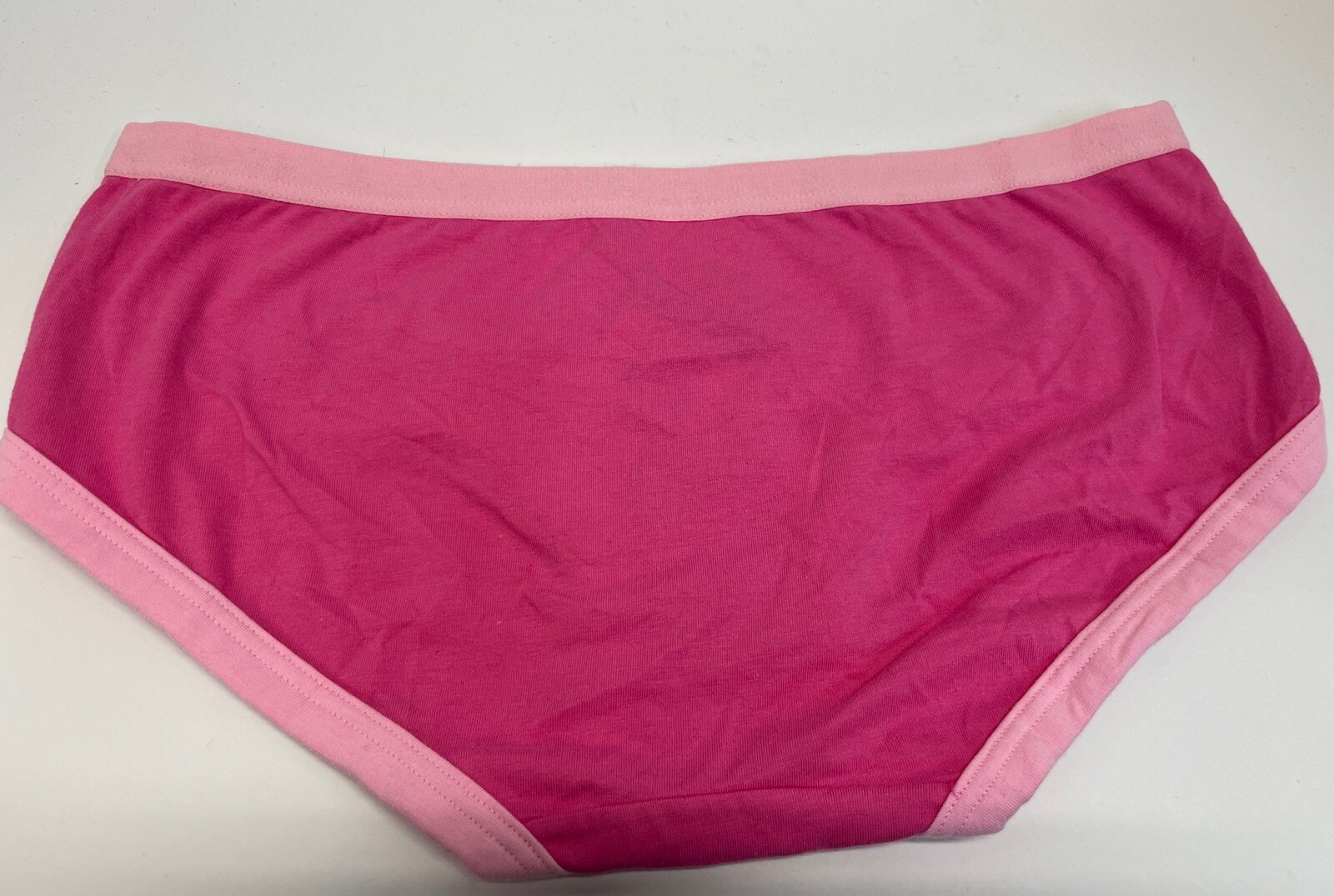 Vtg ST EVE Intimates Rare Pink Hipster Bikini Panty ”Spoiled Rotten” Embroidery