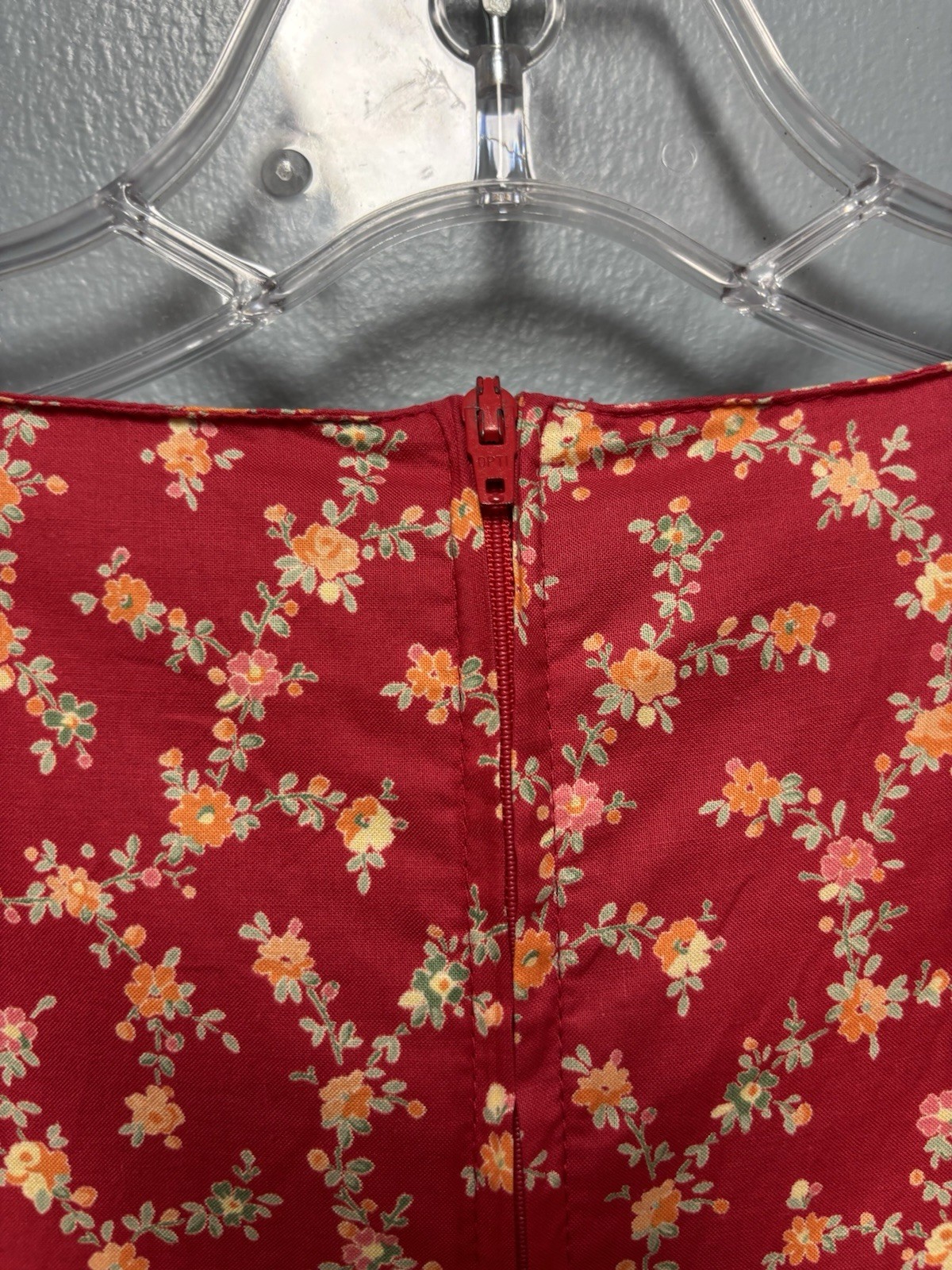 VTG Laura Ashley 1980s Floral Midi Dress Sz 4 Puff Sleeve Romantic VTG Cottage