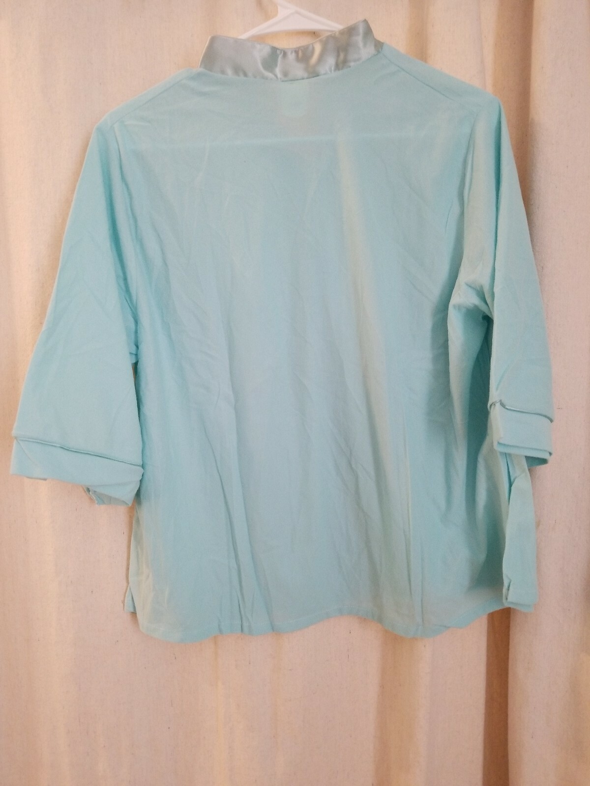 Vintage Fashion By Belinda Blue Pajama Set ILGWU Union Label Medium 38 PJ’s