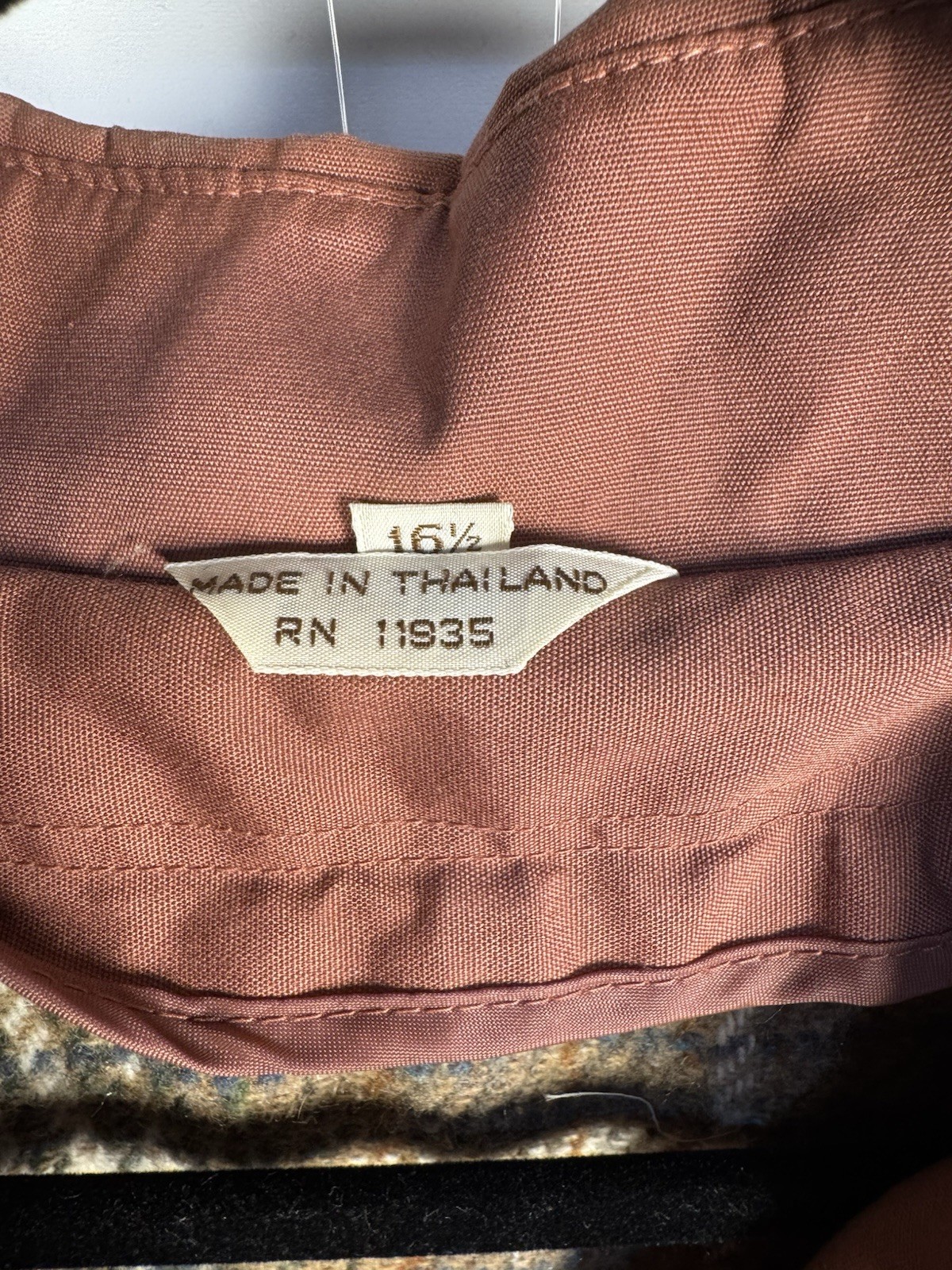 Vintage 1970s JC Penney Women’s Fitted Pink Trench Coat Dusty Rose Wool Medium