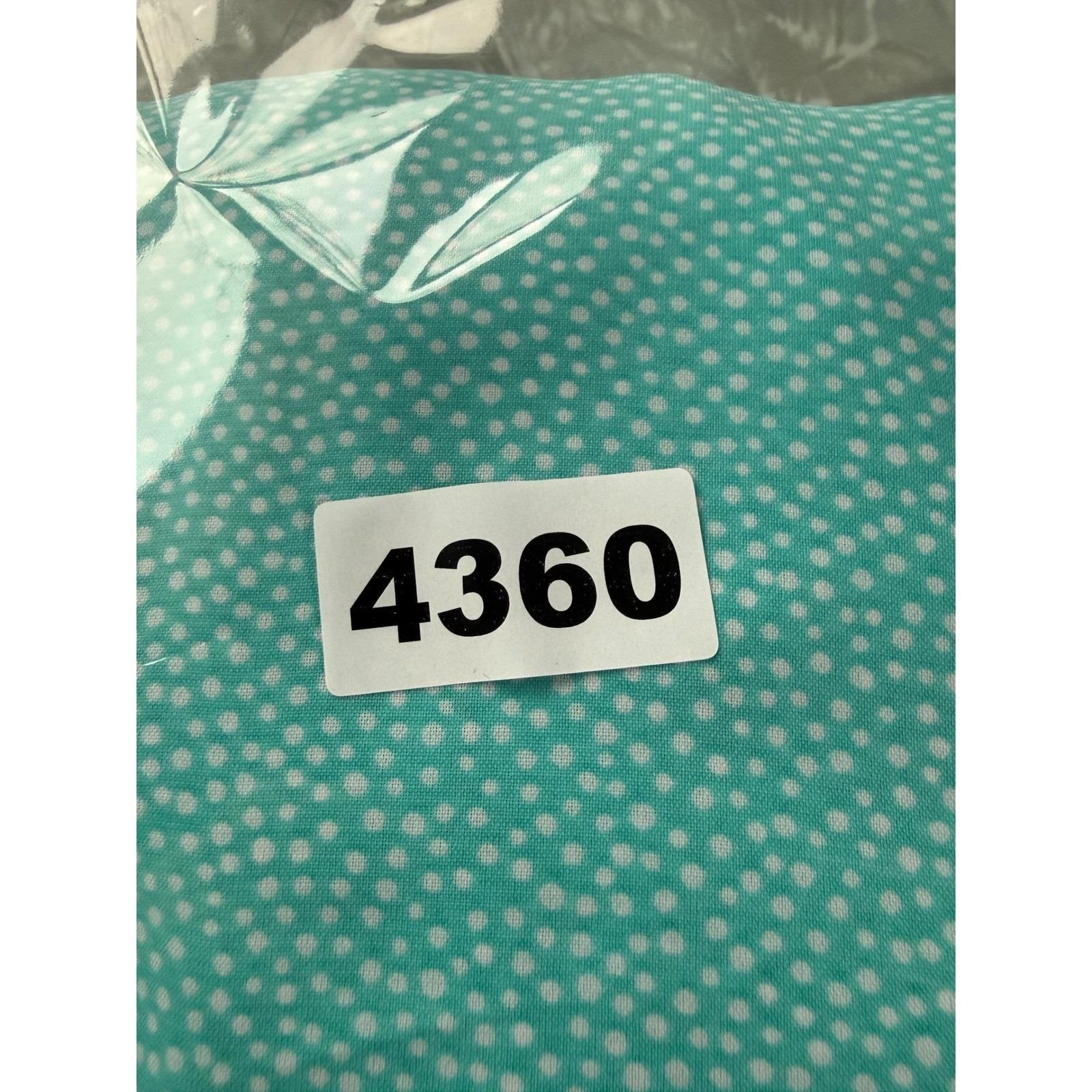 JT Petites Vintage 80s Polka Dot Midi Dress Aqua Blue Flutter Sleeve Size 8 USA