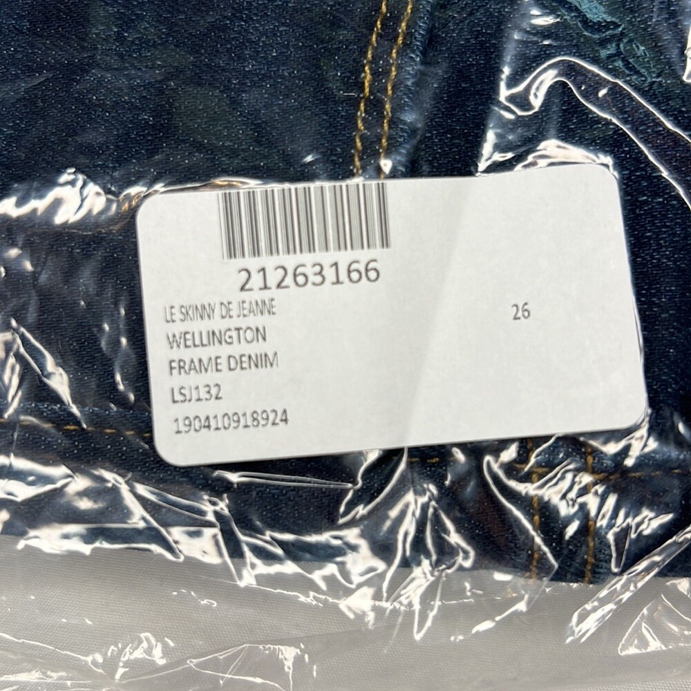Frame Denim Women’s Wellington Le Skinny de Jeanne Size 26
