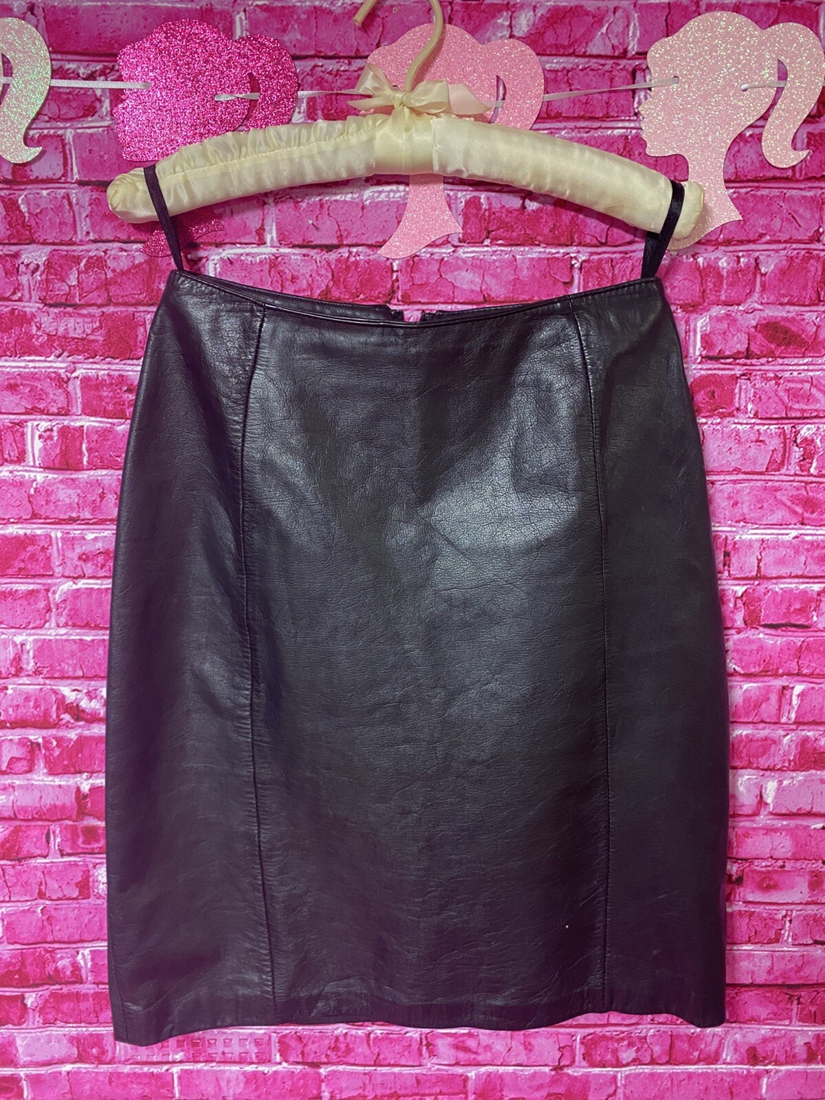 Vintage Wilson’s Suede & Leather Collection A-line Skirt Size 8 EUC