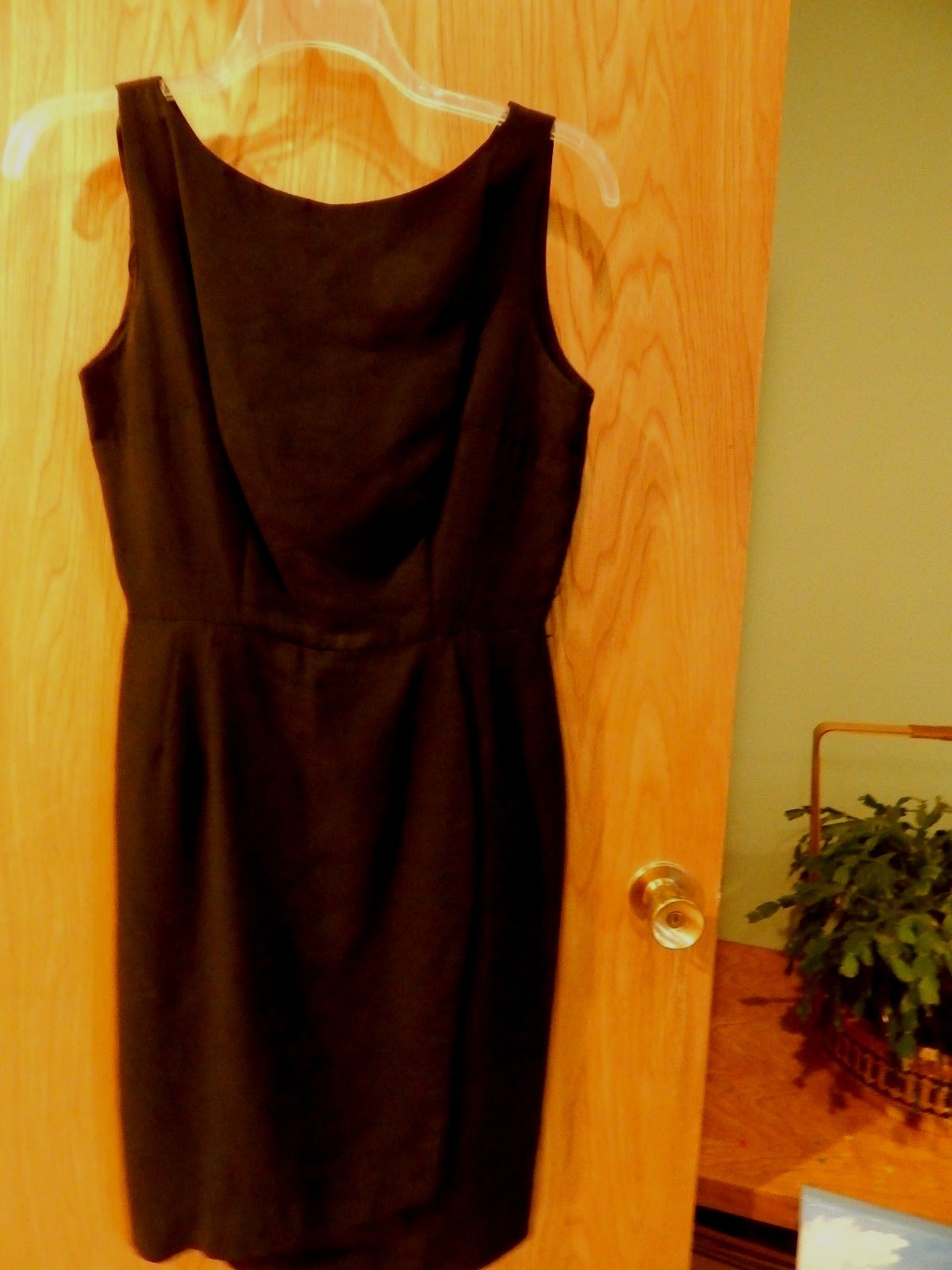 AUTHENTIC VINTAGE LITTLE BLACK DRESS Petal Skirt DRESSY Cocktail Party DRESS