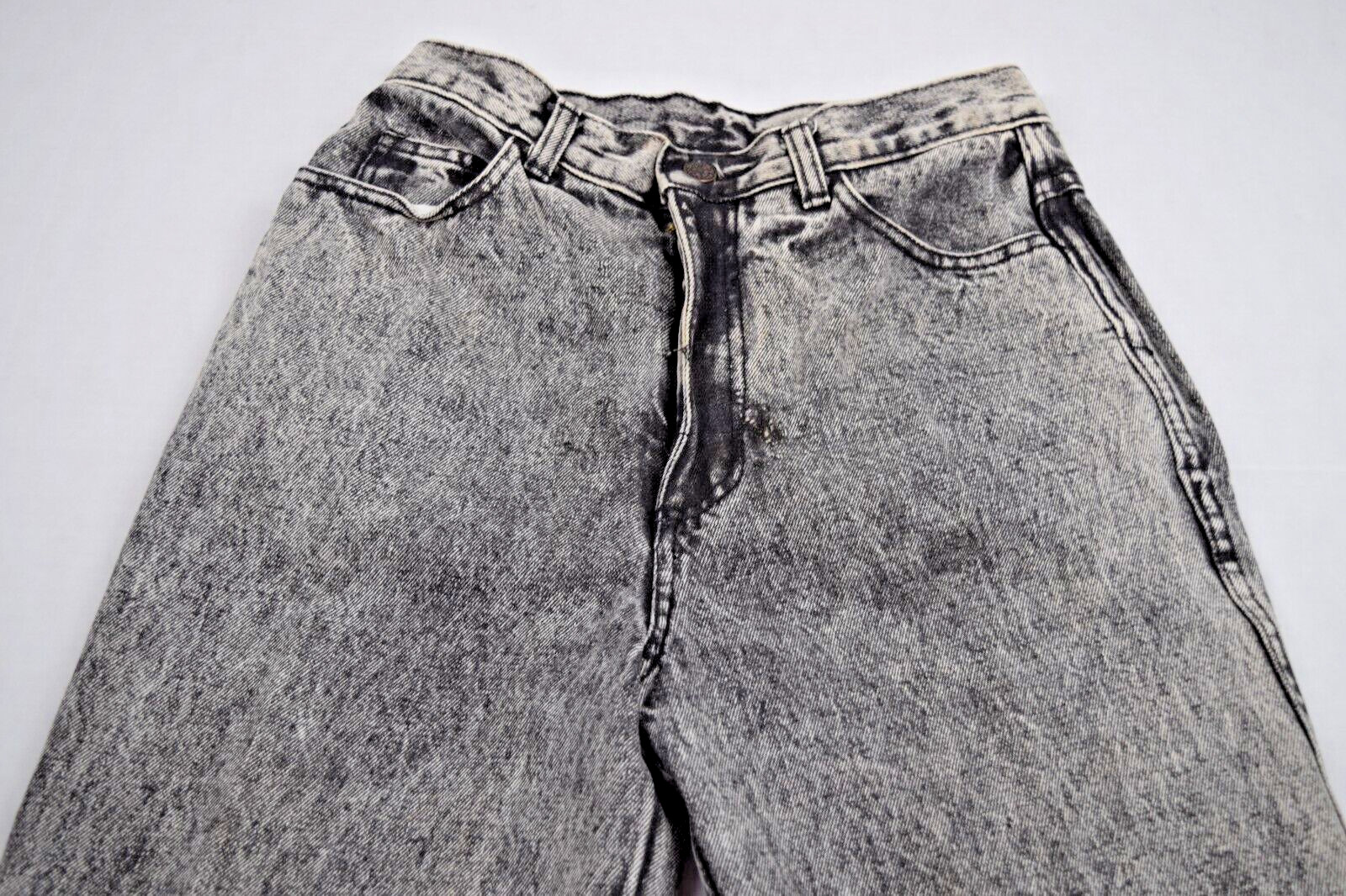 Vintage Jeans Acid Wash Made in the Shade 28 x 30 80s High Waist Made USA