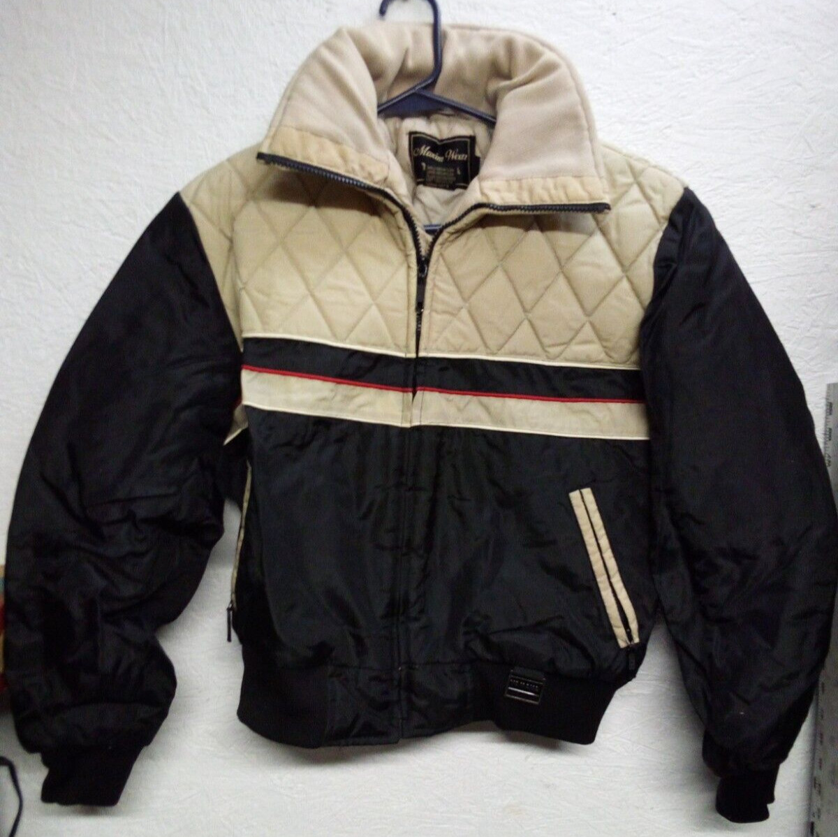 VTG 70s-80s YAMAHA MAXIM WEAR MOTORCYCLE JACKET COAT SKI/SNOWMOBILE LADIES L REG