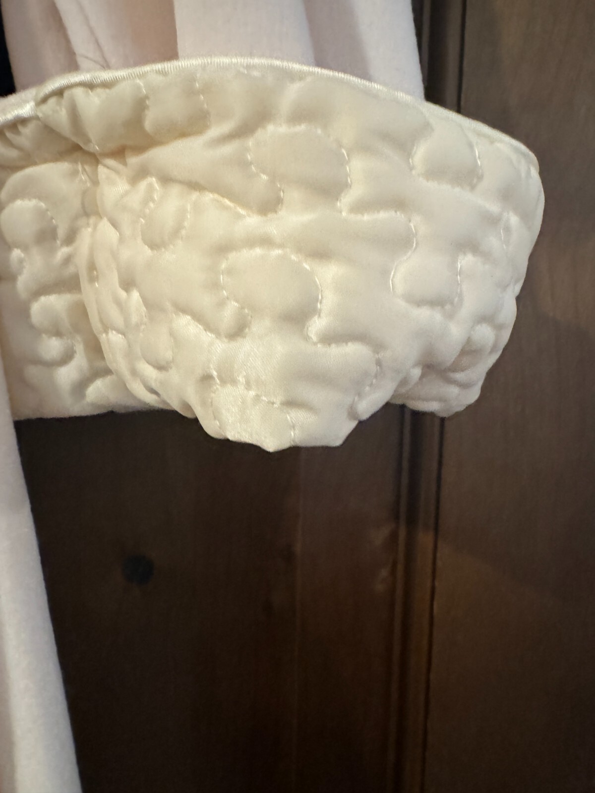 Vintage Sears Robe 70’s Quilted Trim/Accents No Size Tag–See Measurements