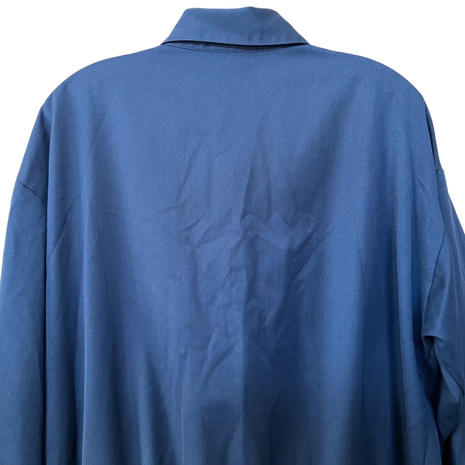 Sarah Bryson Womens Large Golf Jacket Blue Full Zip Active Country Club Vintage