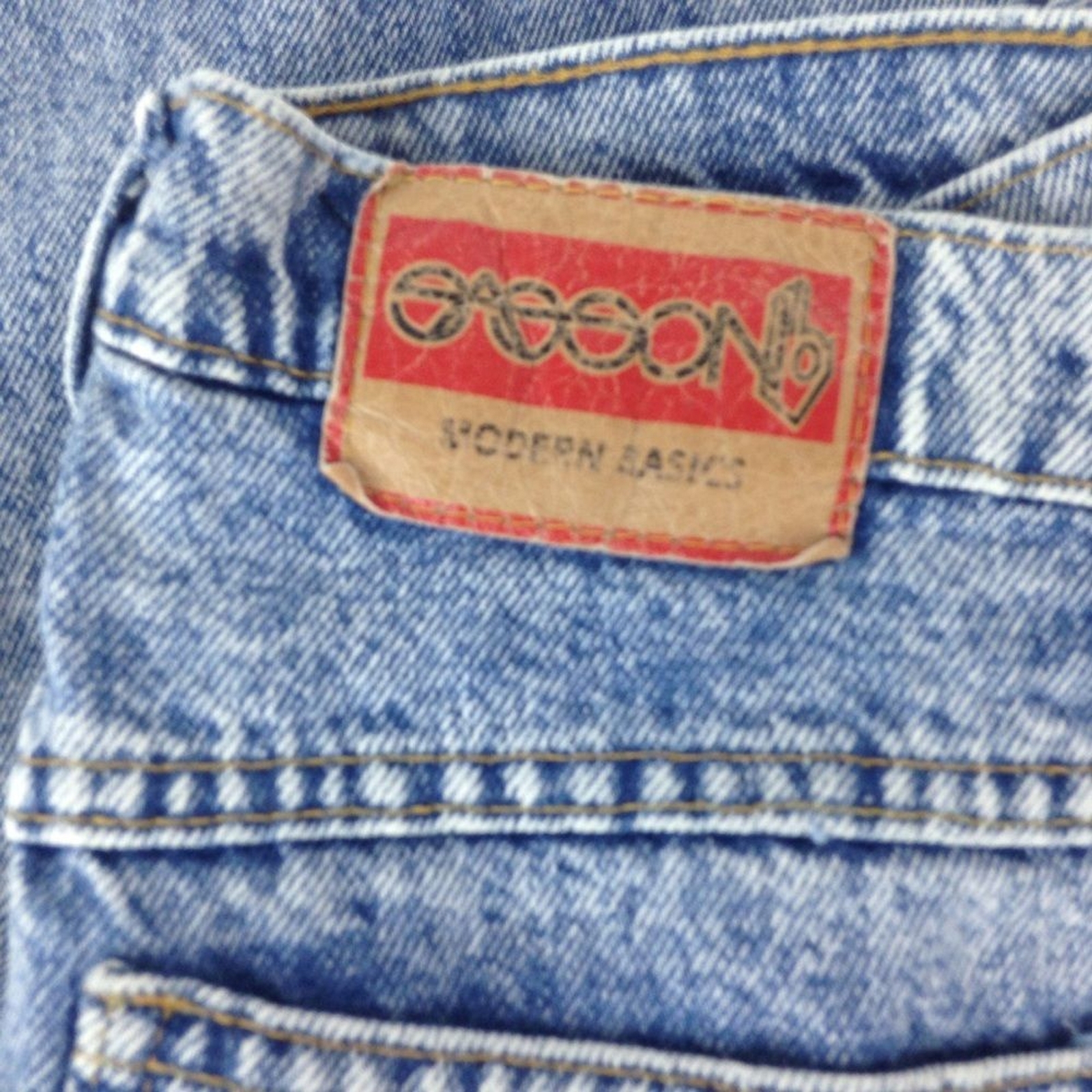 Vintage Sasson Denim 80s 90s Modern Basics High Waist Mom Jeans 30×29