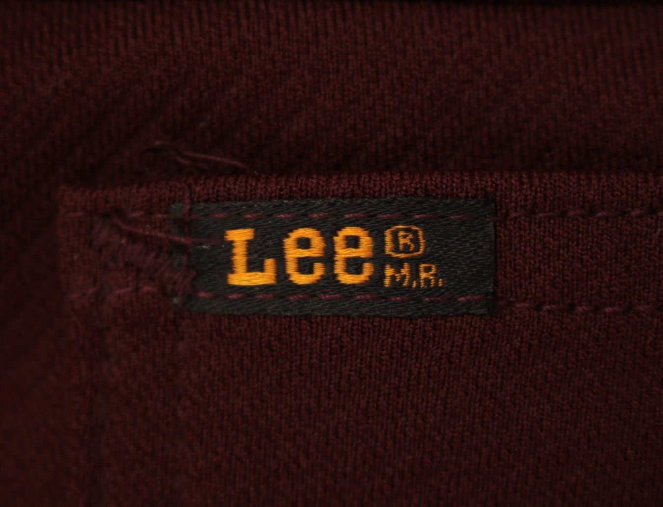 VTG Women’s 70s NOS Dark Burgundy Lady Lee High Waist Pants 30″ 1970s Polyester