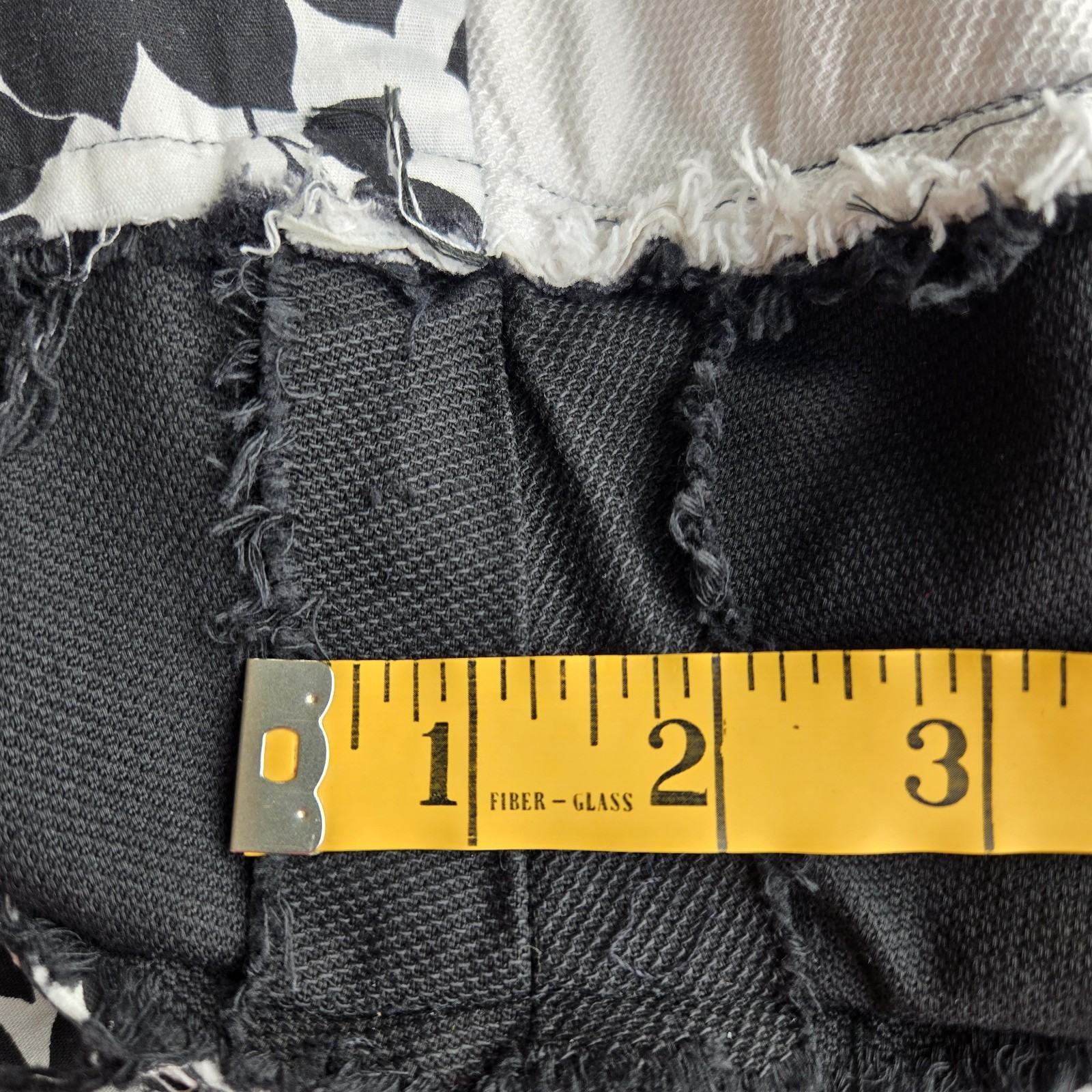 Vintage 50s Black & White Dress Full Skirt Waist 25 in