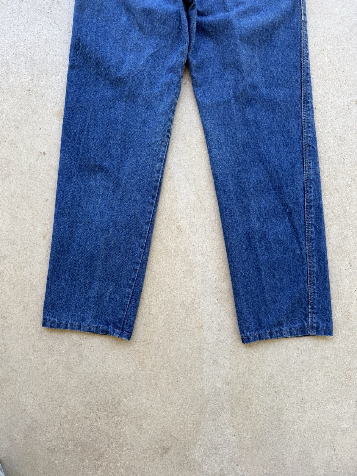 70s Vtg Jean Michele Paris Western Cowgirl Denim Jeans W 27 L 30 Embroidered