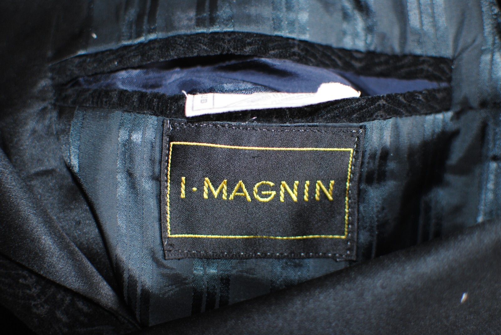 Vintage I. Magnin & Co. Amalgamated Clothing Formal Unisex Tuxedo Black Jacket