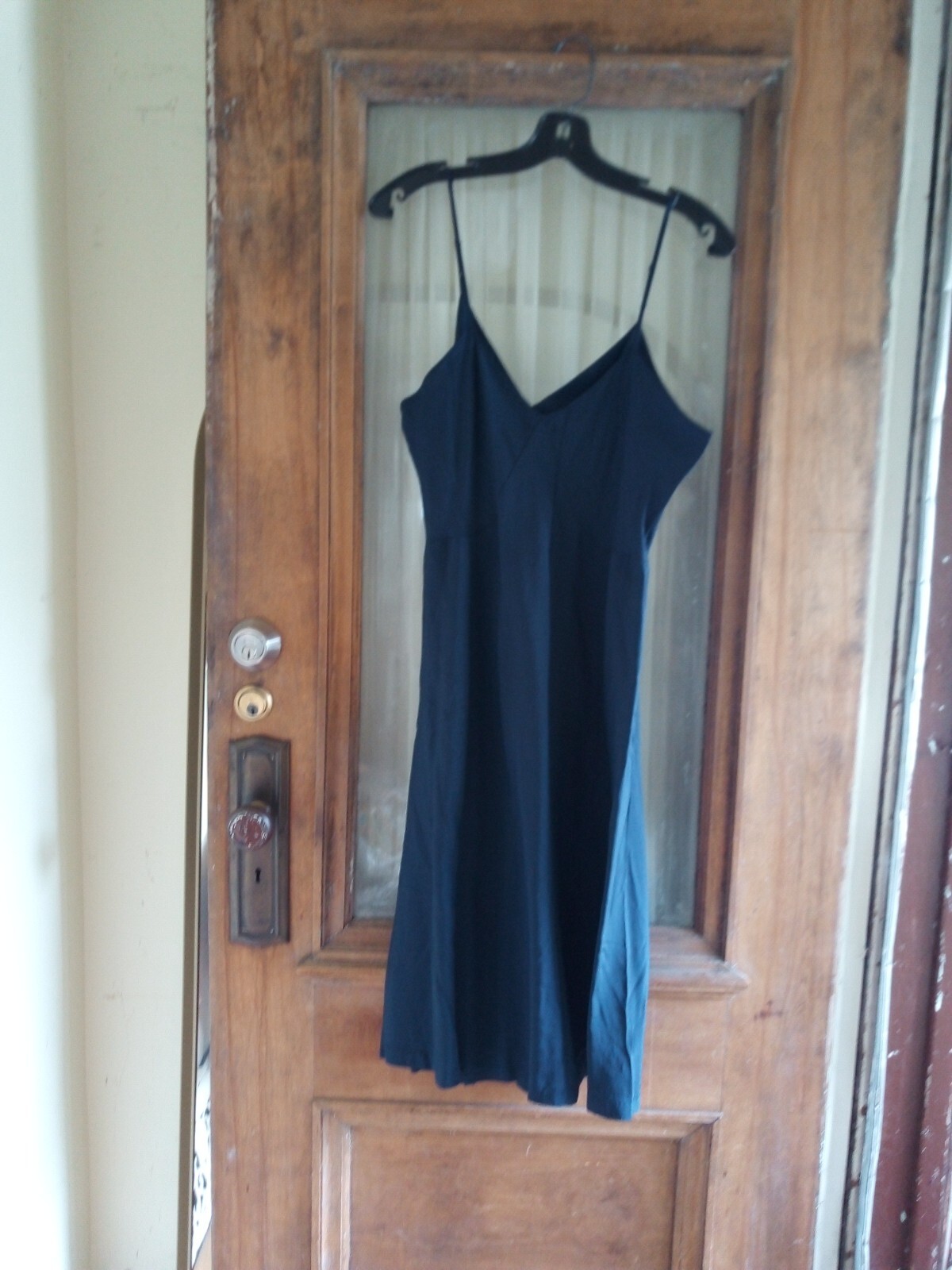 Vintage Kaybar Navy Lingerie Slip Dress Bombshell 40 By Kaymar Garments