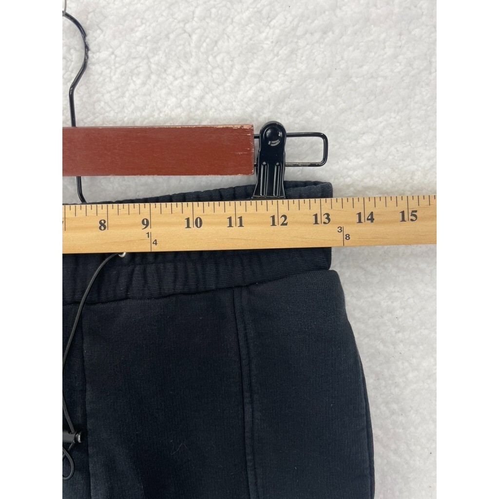 MSGM Side Logo Tape Jogger Sweatpants Womens Size S Black Track Pants Casual