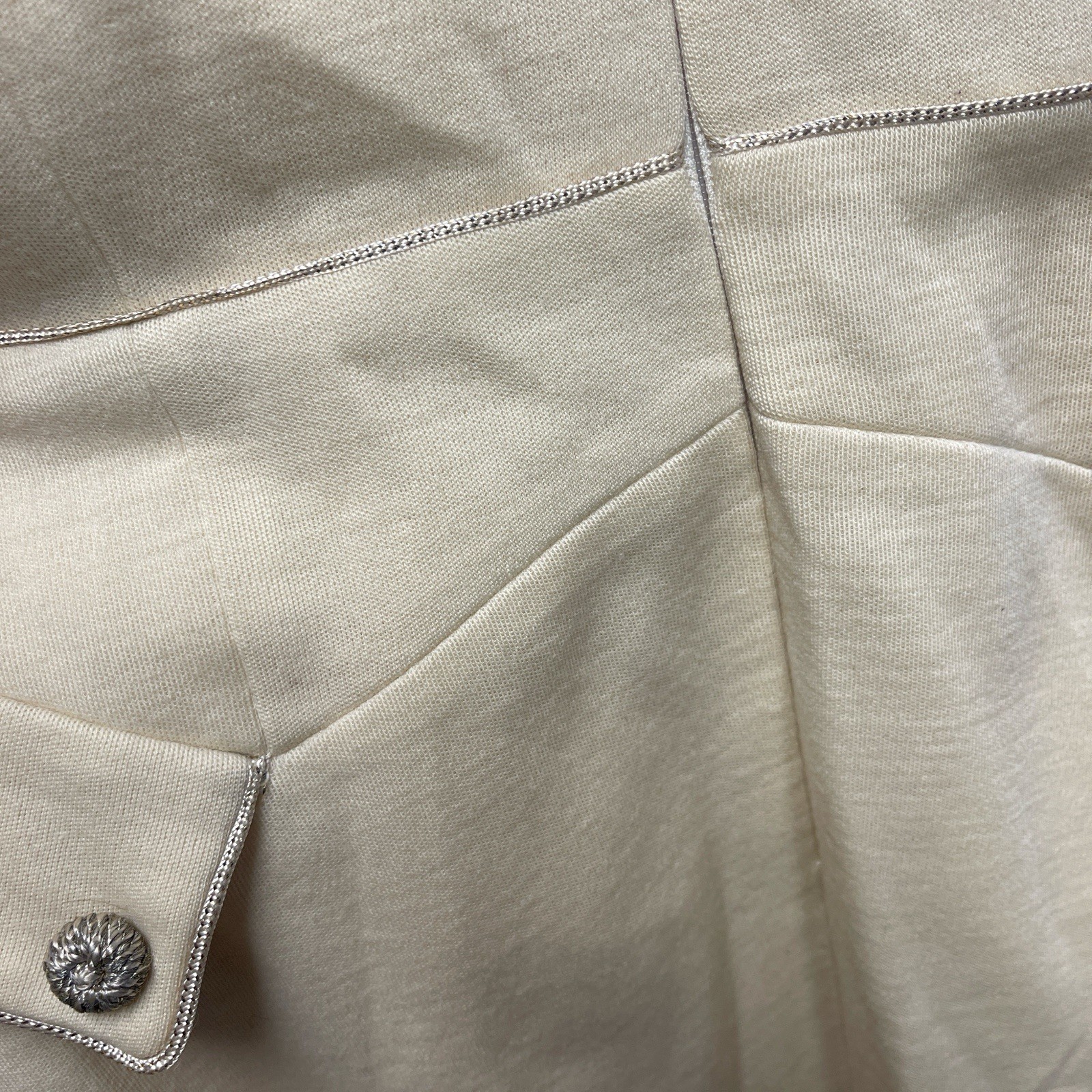 Vintage Geoffrey Beene Cream Dress Size 6