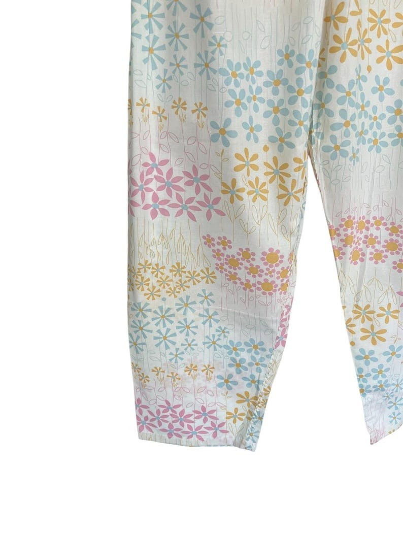 1950’s Rare Large Size Vintage 100% Cotton Lounging PJ’s