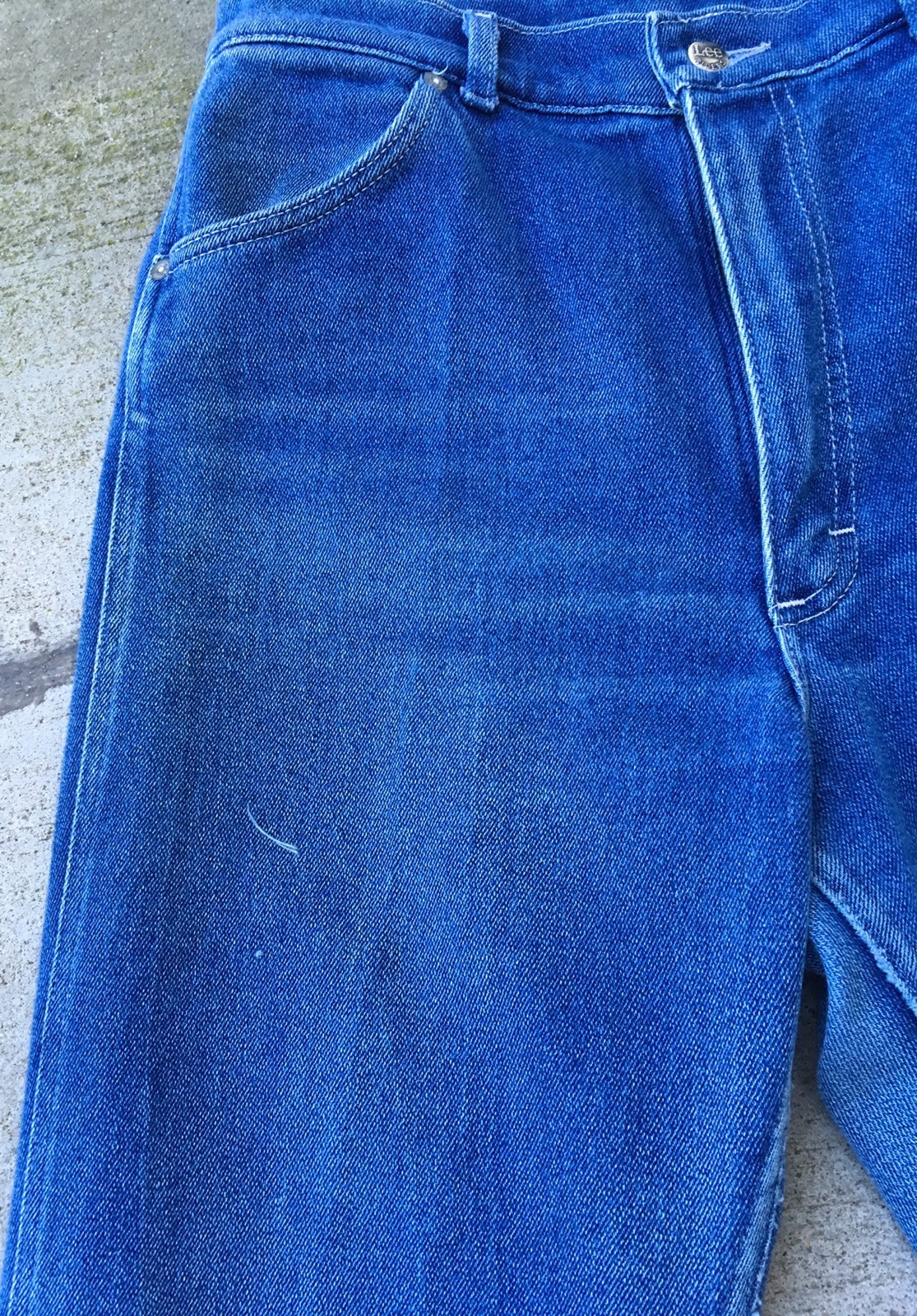 Vintage Lee Riders High Waist Jeans Union MADE IN USA Cowgirl Size 14 31 Waist