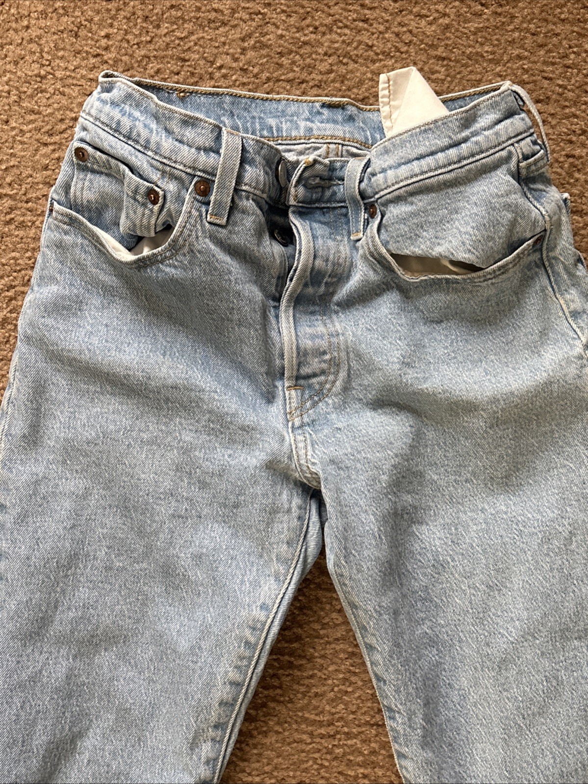 Levi 501 Jeans 26×26 Water Less