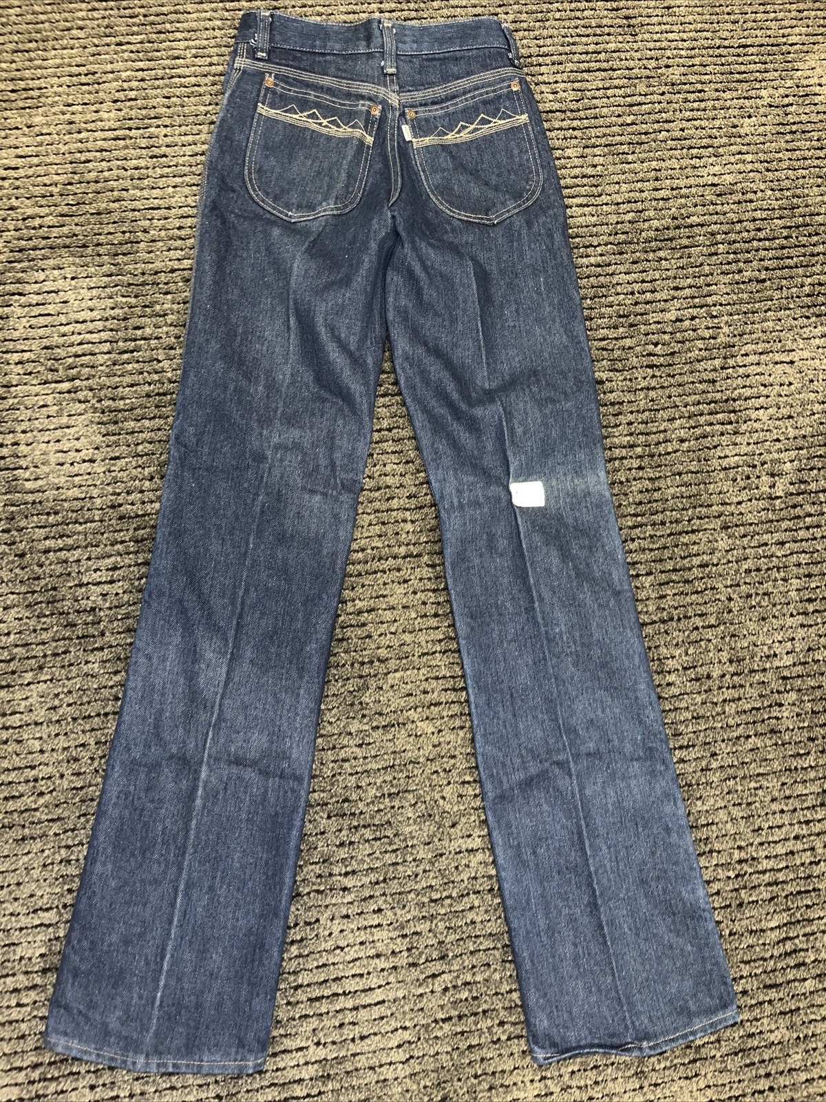 NWT NOS Levi’s dark wash student jeans White Tab Bootcut leg 27”x32”