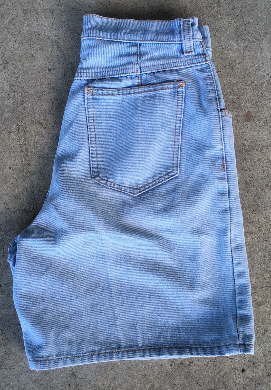 Vintage Rio by Stephen Mardon High Waist Denim Shorts 80s 90s 13 28” Waist Jorts