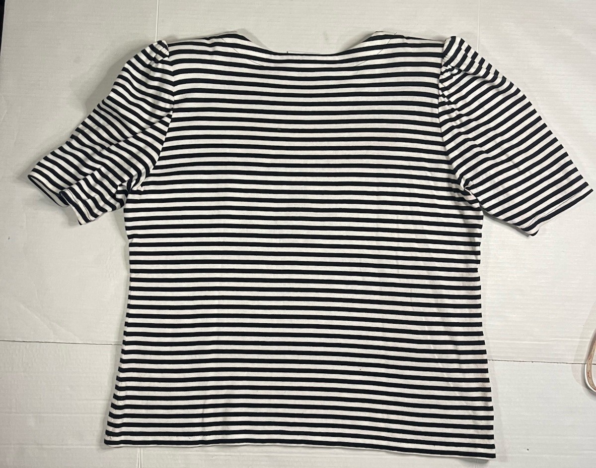 Bundle VTG Janina Schreck Stripe Top and Donwood Cardigan embroidered 70s 80s