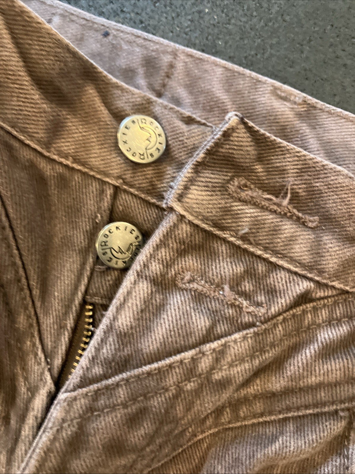 Vintage Rocky Mountain Clothing Co. Brown Denim Jeans Size : 26/3 Inseam 36