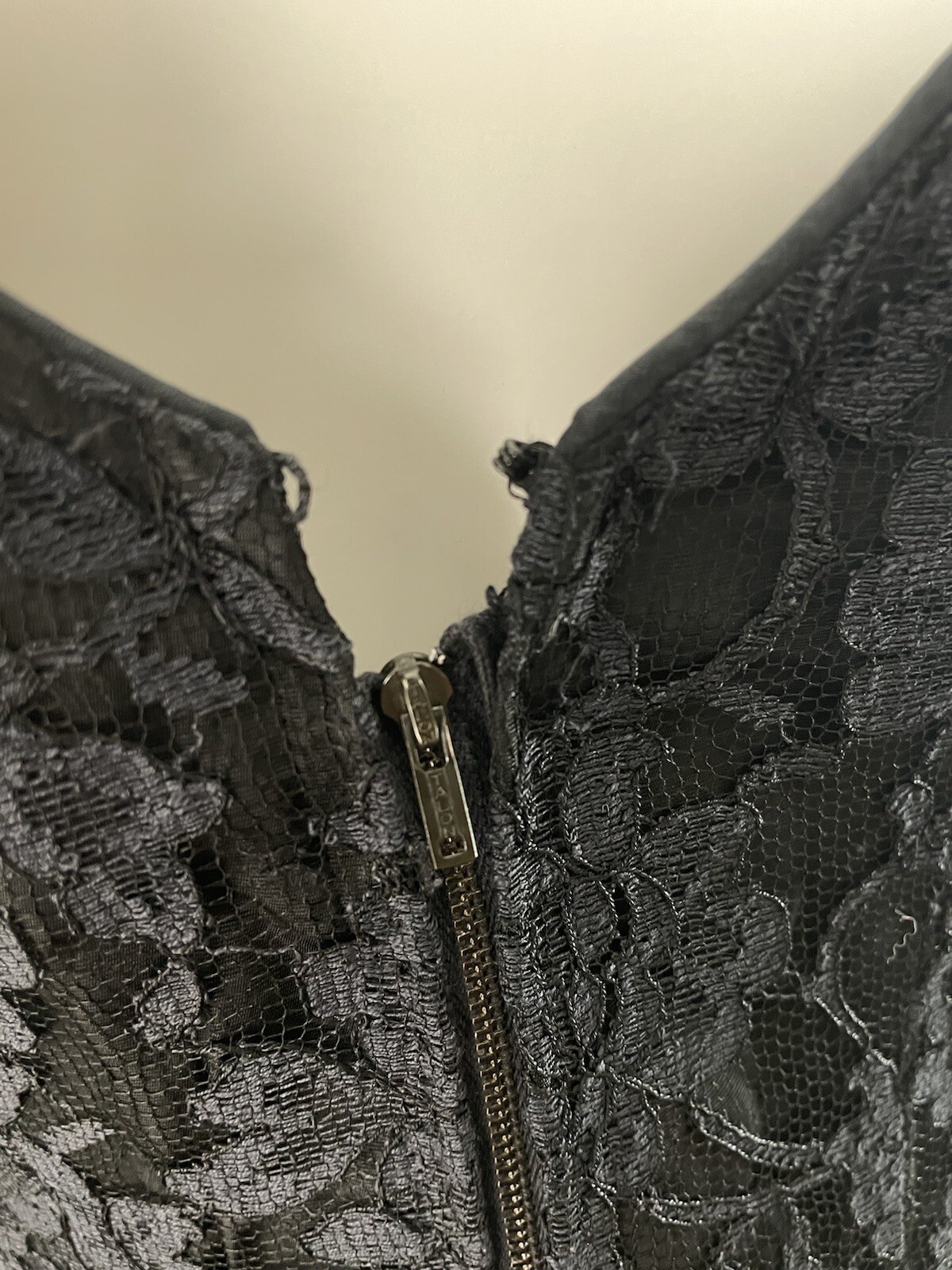 Vintage 1950s Mermaid Dress, S/M Lou-Ette Fishtail Gown, Black Lace