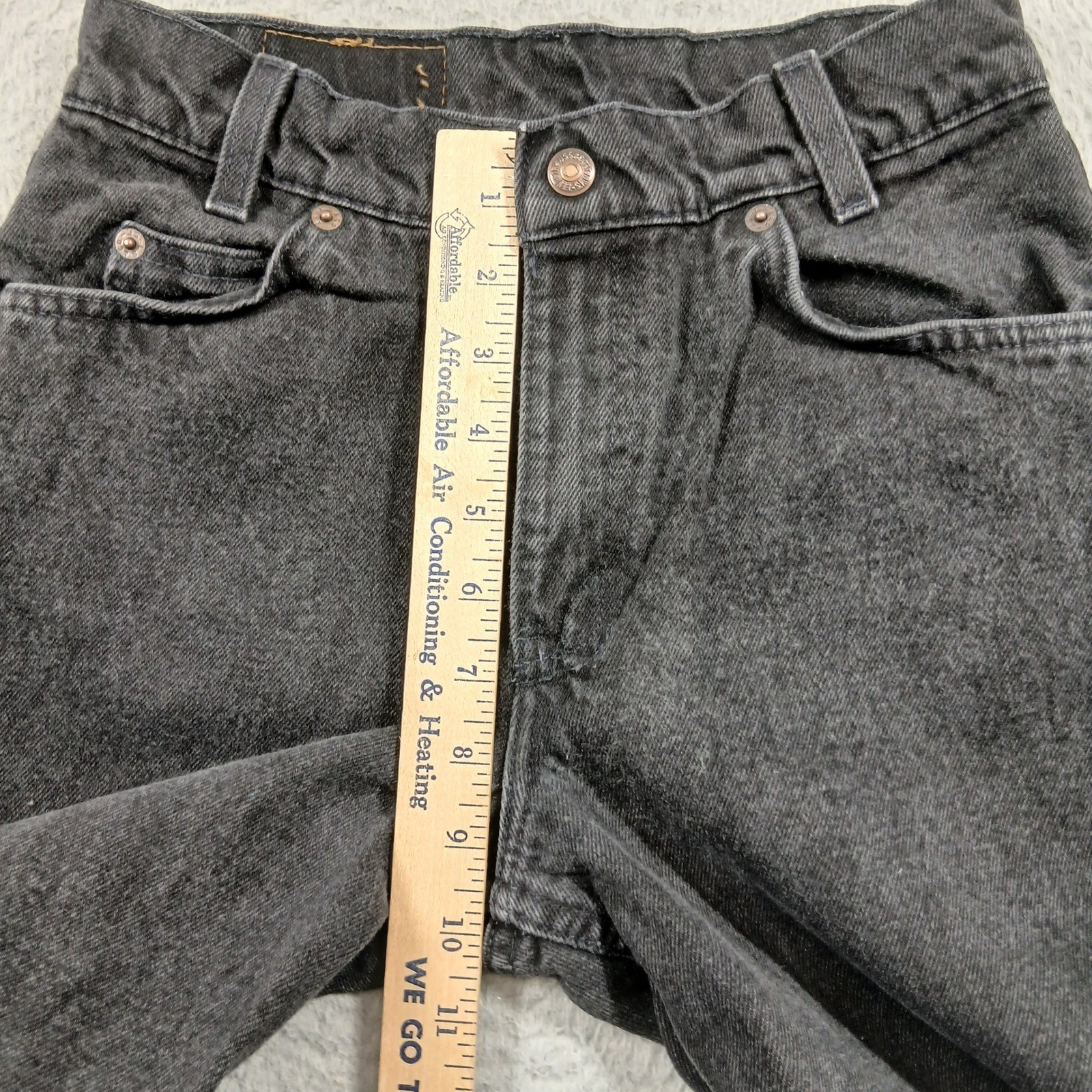 Vintage Levi’s 550 Orange Tab Made in USA Black Jeans Women’s 14 27×27 EUC