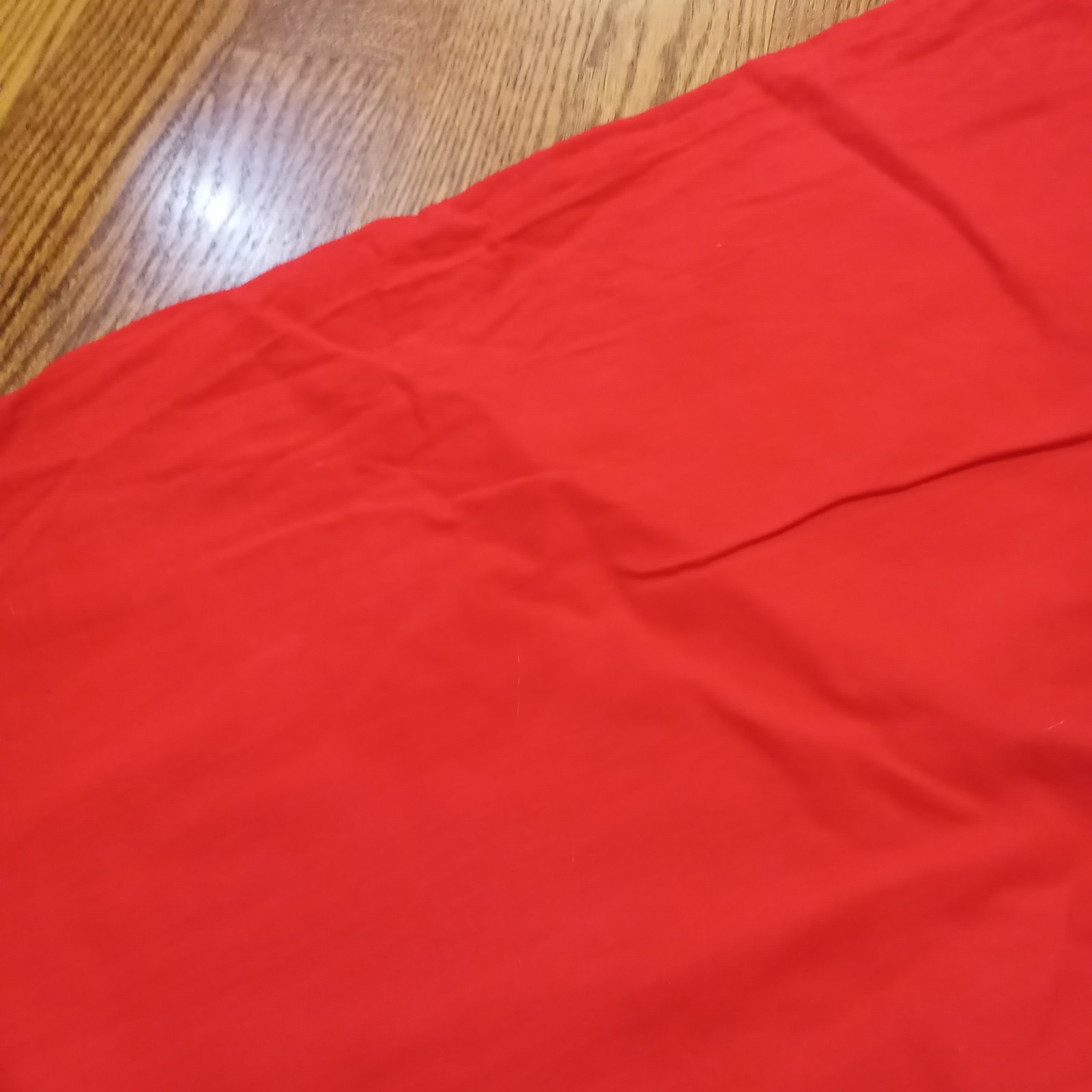 Vtg naf naf Paris Red Embroidered Cotton Jumpsuit OSFM