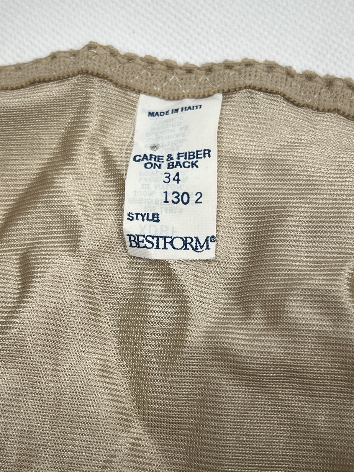 Vintage Best form Antron Anti Cling Size 34(small) Camisole