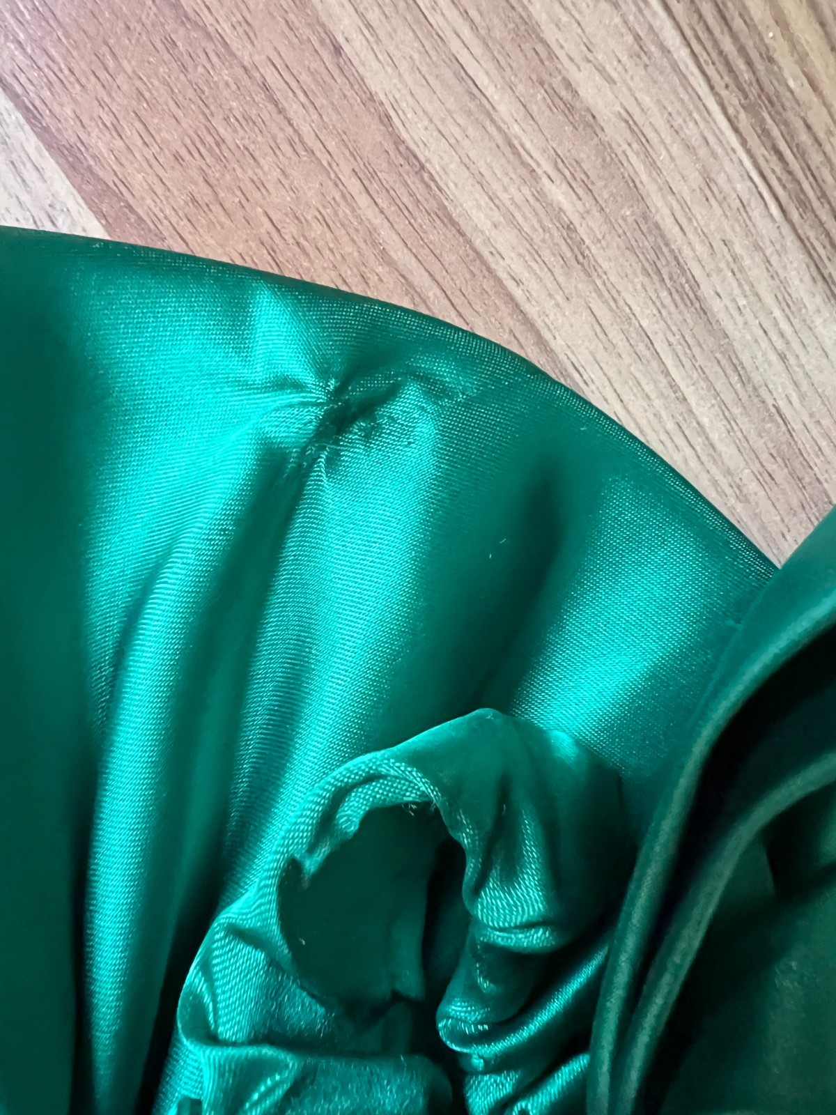 1980s JOHN CHARLES Green Off Shoulder Prom Gown Romantic Party Evening Dress