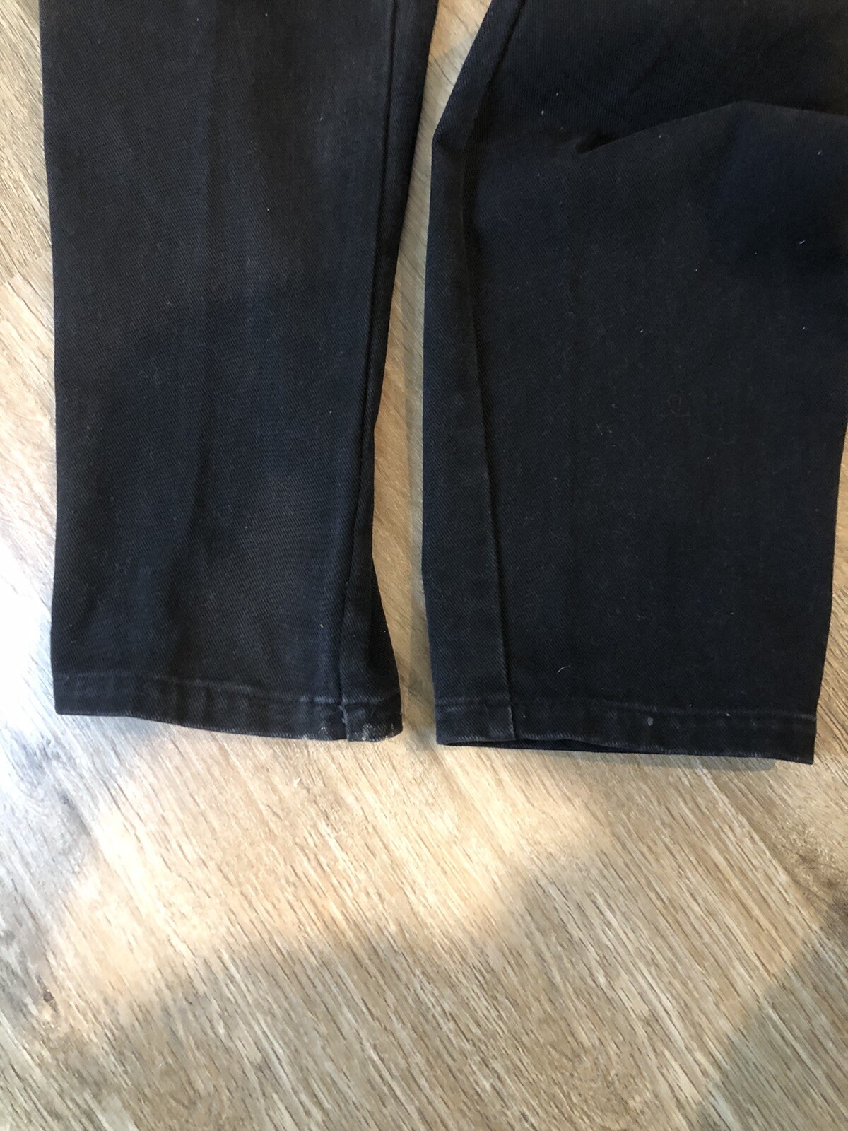 90s Cambridge Dry Goods Native Feather Kachina Black Tapered Jeans Size 10