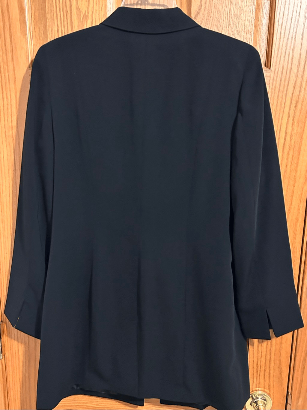 Norton McNaughton Classic Timeless Black One Button Blazer Jacket Women’s Size 1