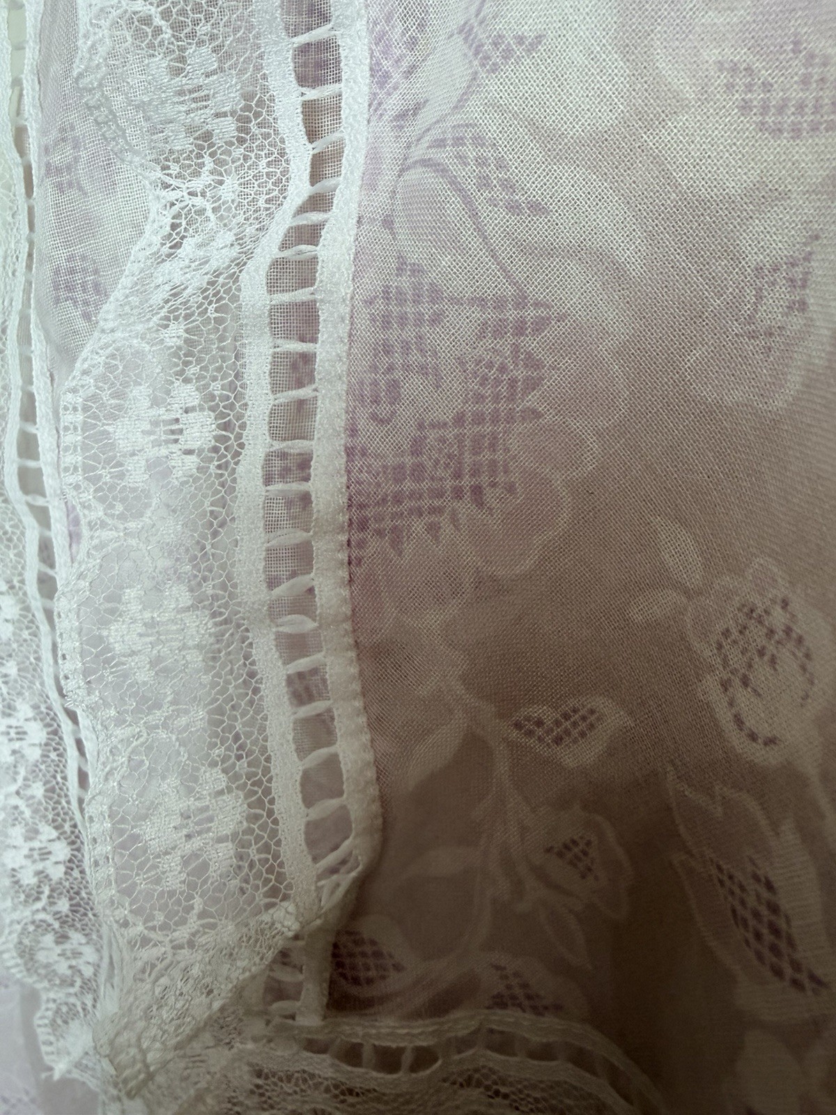 Vintage Gunne Sax by Jessica McClintock Pink Floral Nightgown | Cottagecore Sml