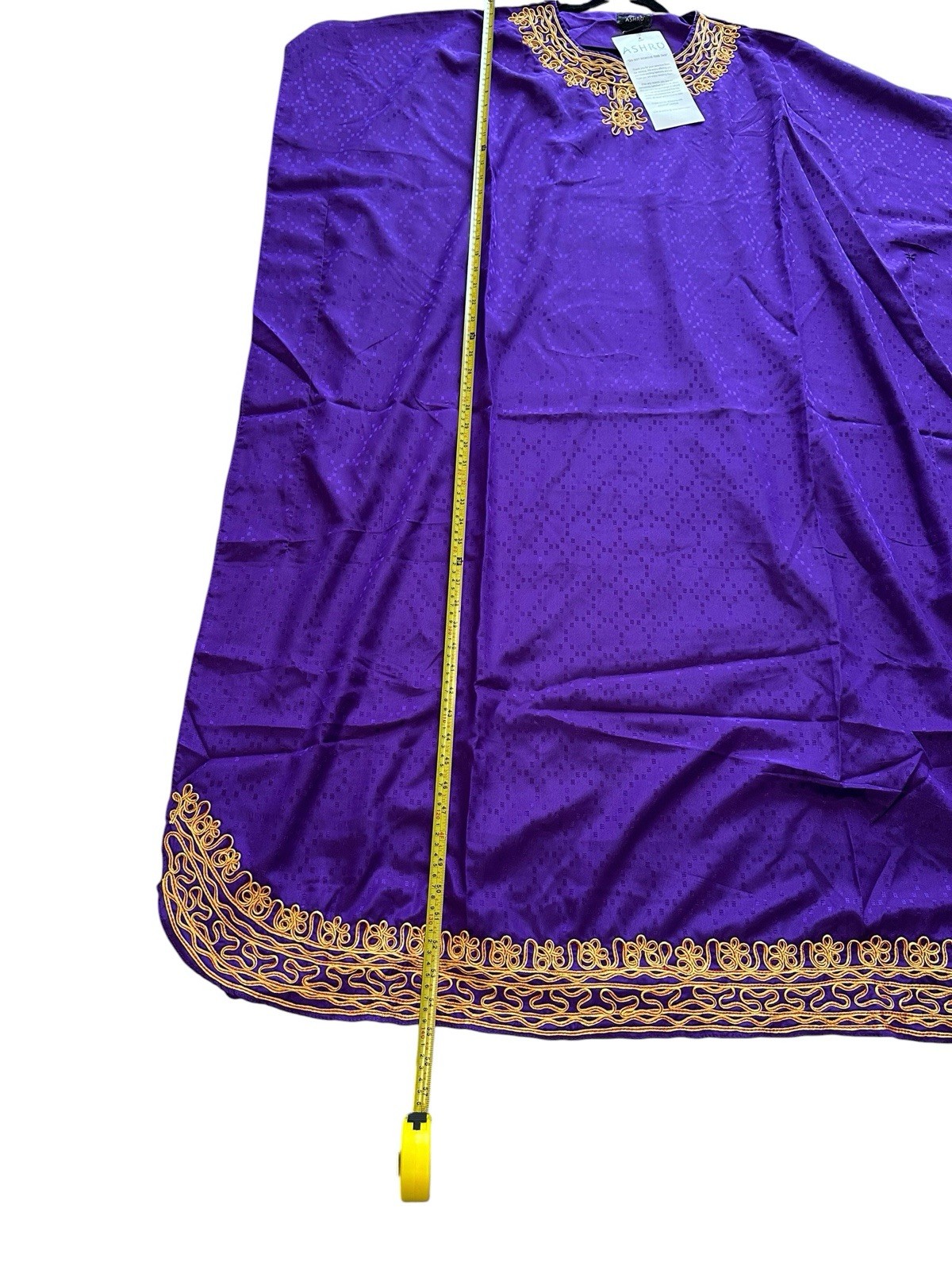 80s PURPLE PLUS SIZE VINTAGE DRESS JEWELED GOLD METALLIC