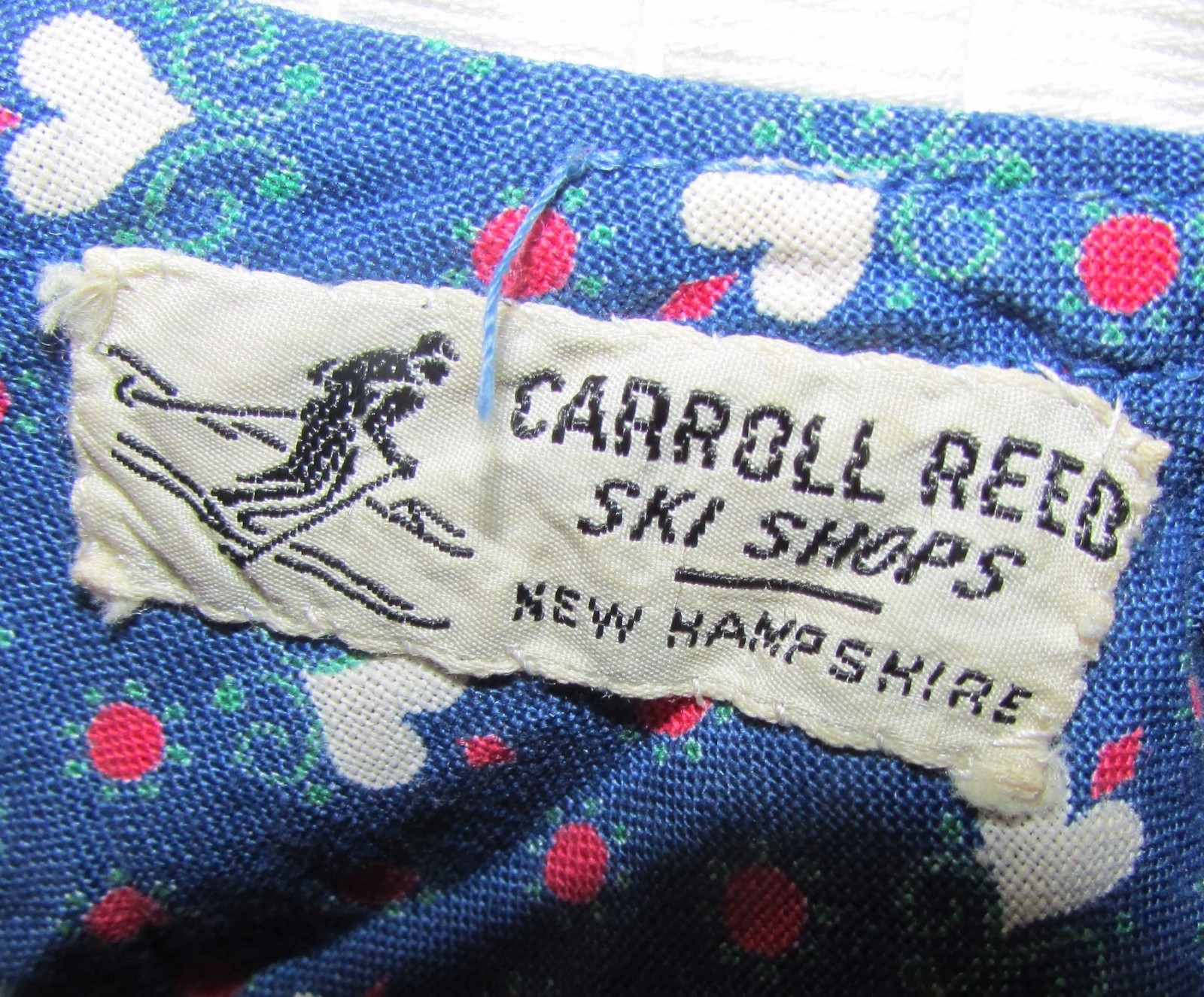 50S DRESS ROCKABILLY CARROLL REED VINTAGE DRESS COTTON HEART PRINT FROCK SM