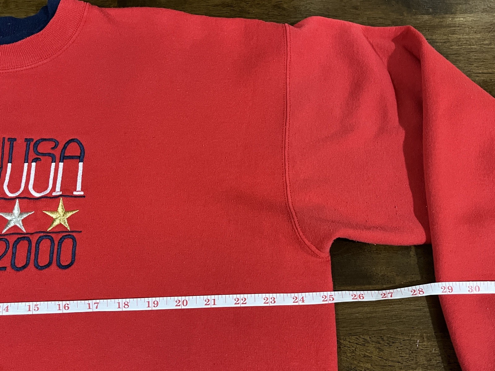 Vintage Y2K Millenium 2000 USA Womens Sweatshirt XL M&C Energy Sportswear