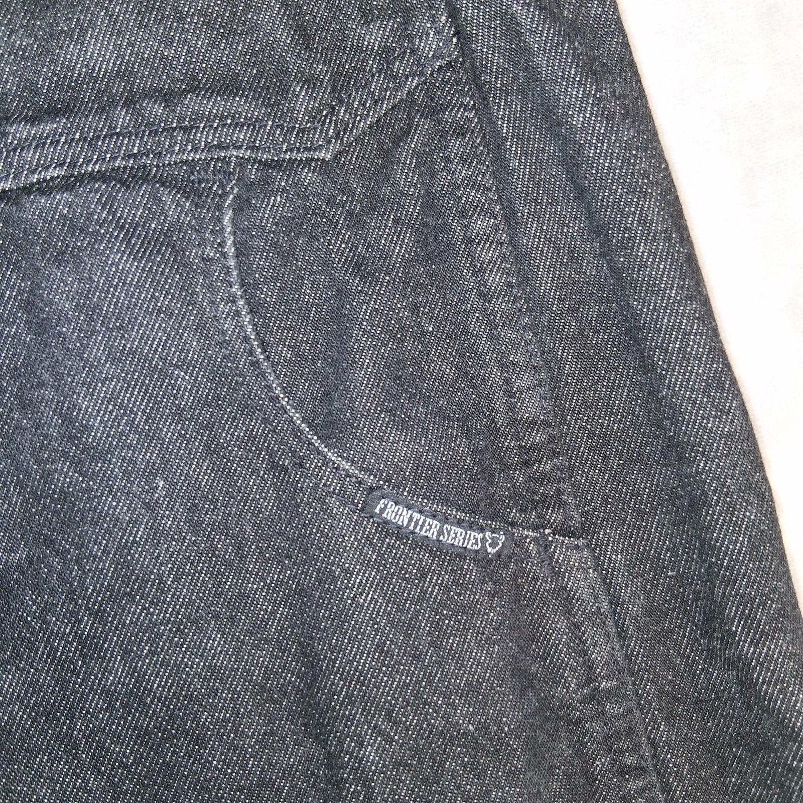 Frontier Series Vintage Black Denim Jeans V876-009 – Pre-owned Good