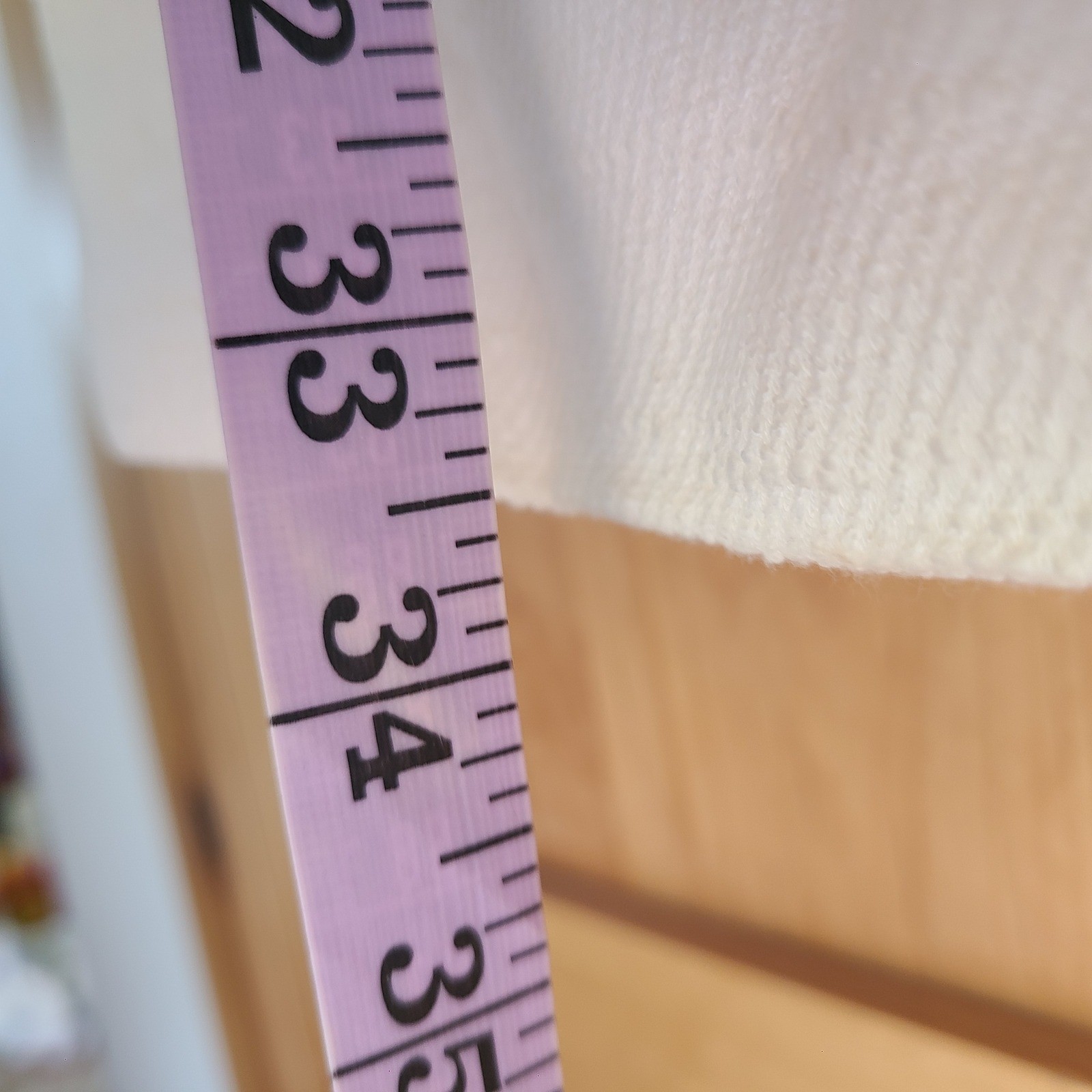 Talbots Sz 14 Cream Cotton Blend Quiet Luxury Old Money Long Line Dress Coat