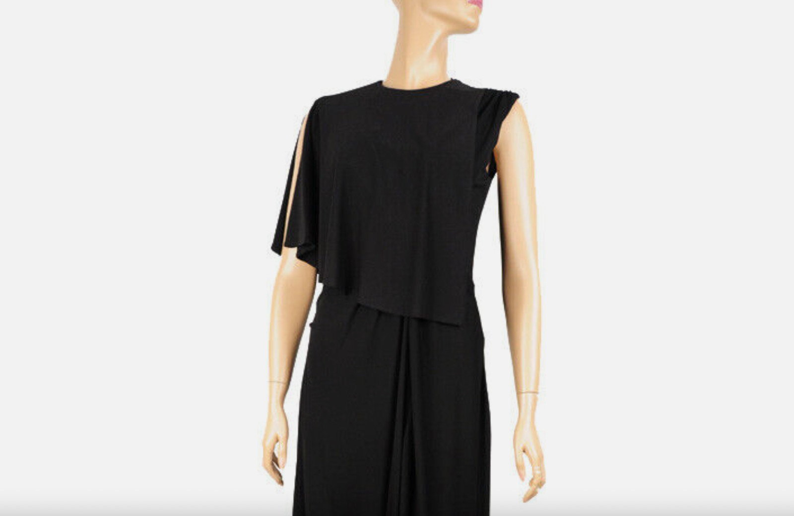 RARE and unique vintage Balenciaga dress with capelet! Fr. 36