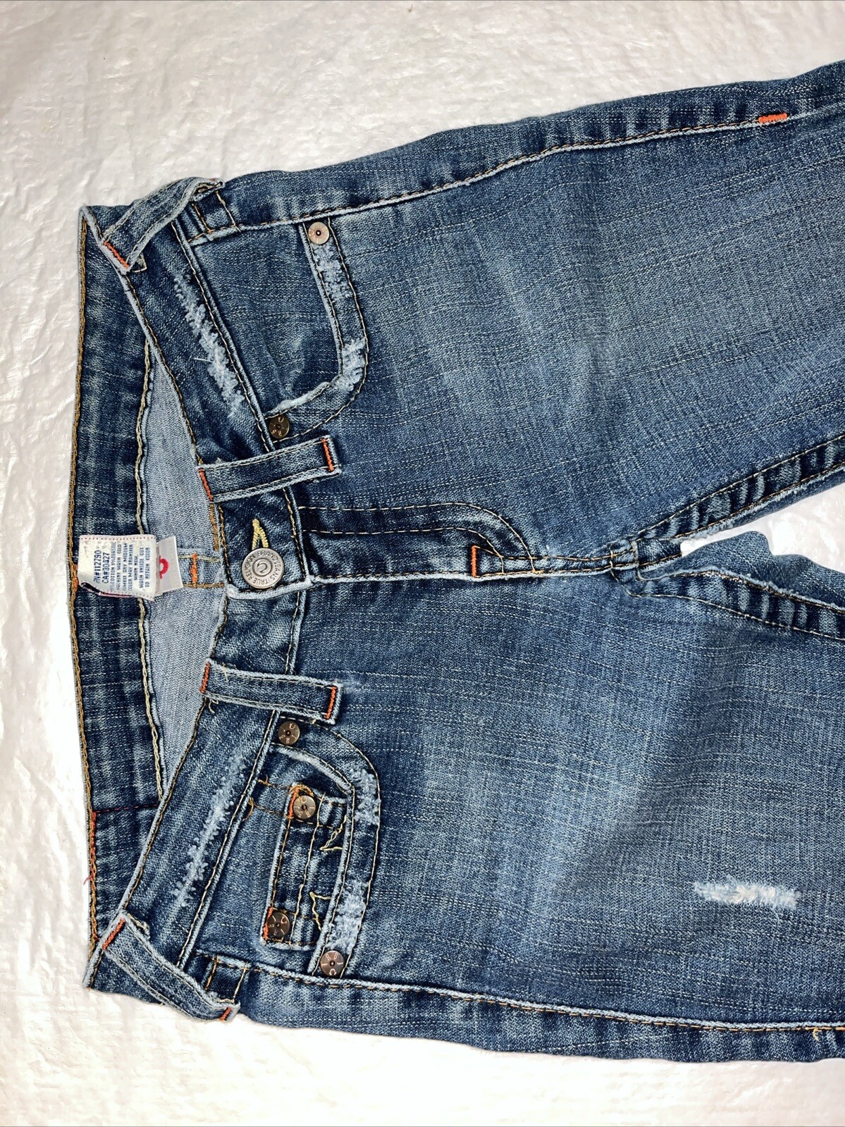 vintage Y2K True Religion Johnny MADE IN USA jeans womens 29 30 32 straight leg