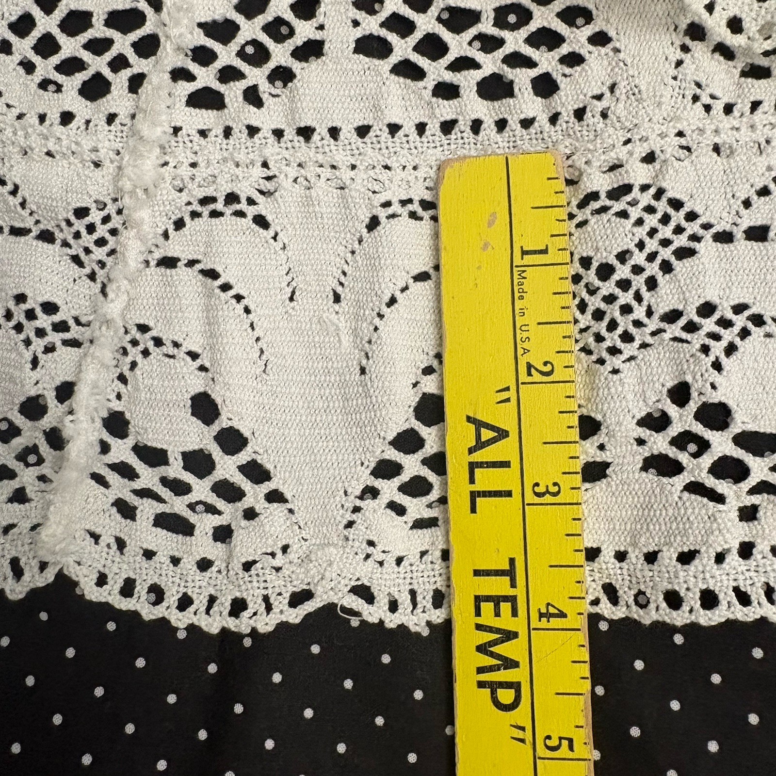 VTG Crocheted Lace Dress Boho Women’s White Lace Maxi Festival Cottagecore Sz S