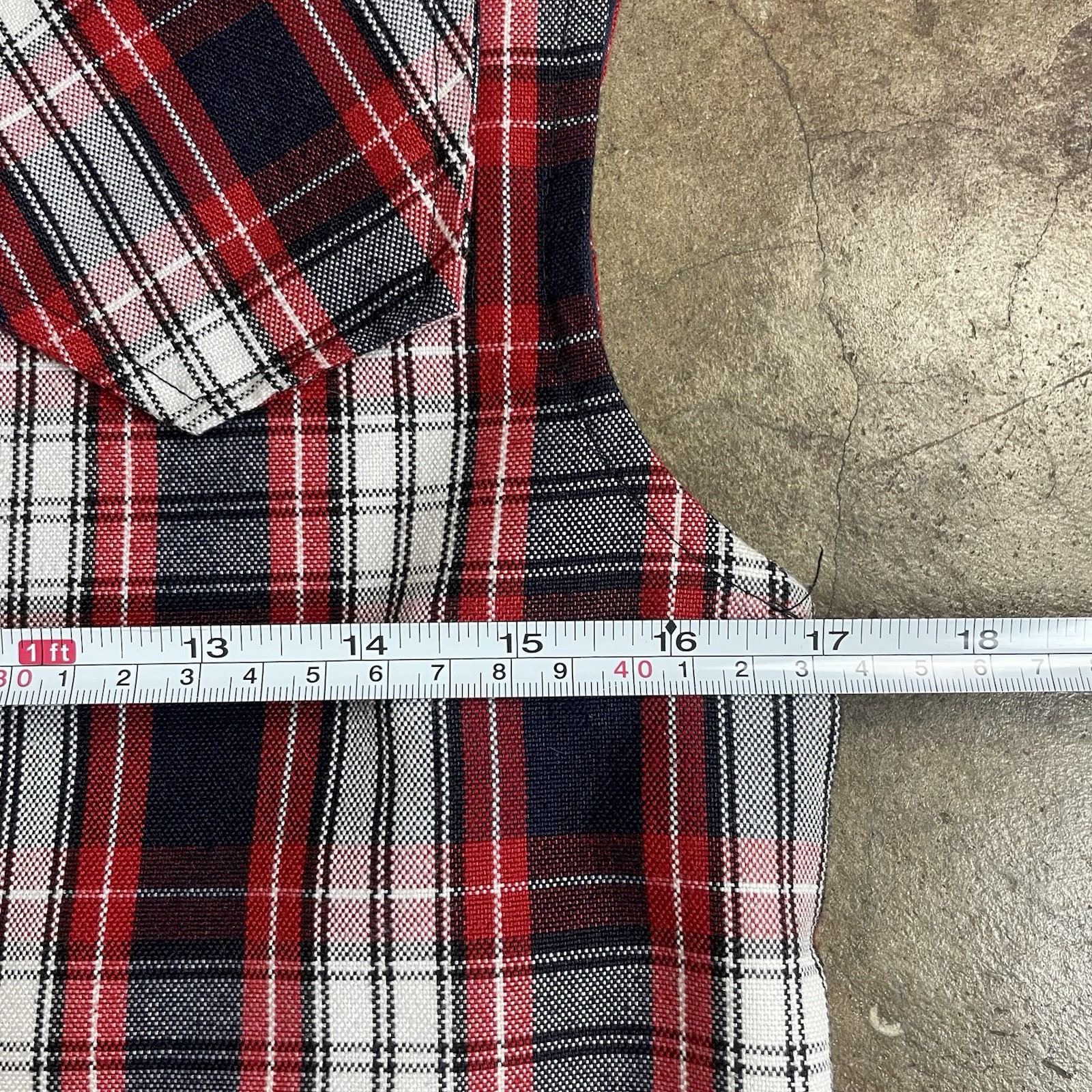 Vintage pleated pinafore plaid school dressSize Small to medium