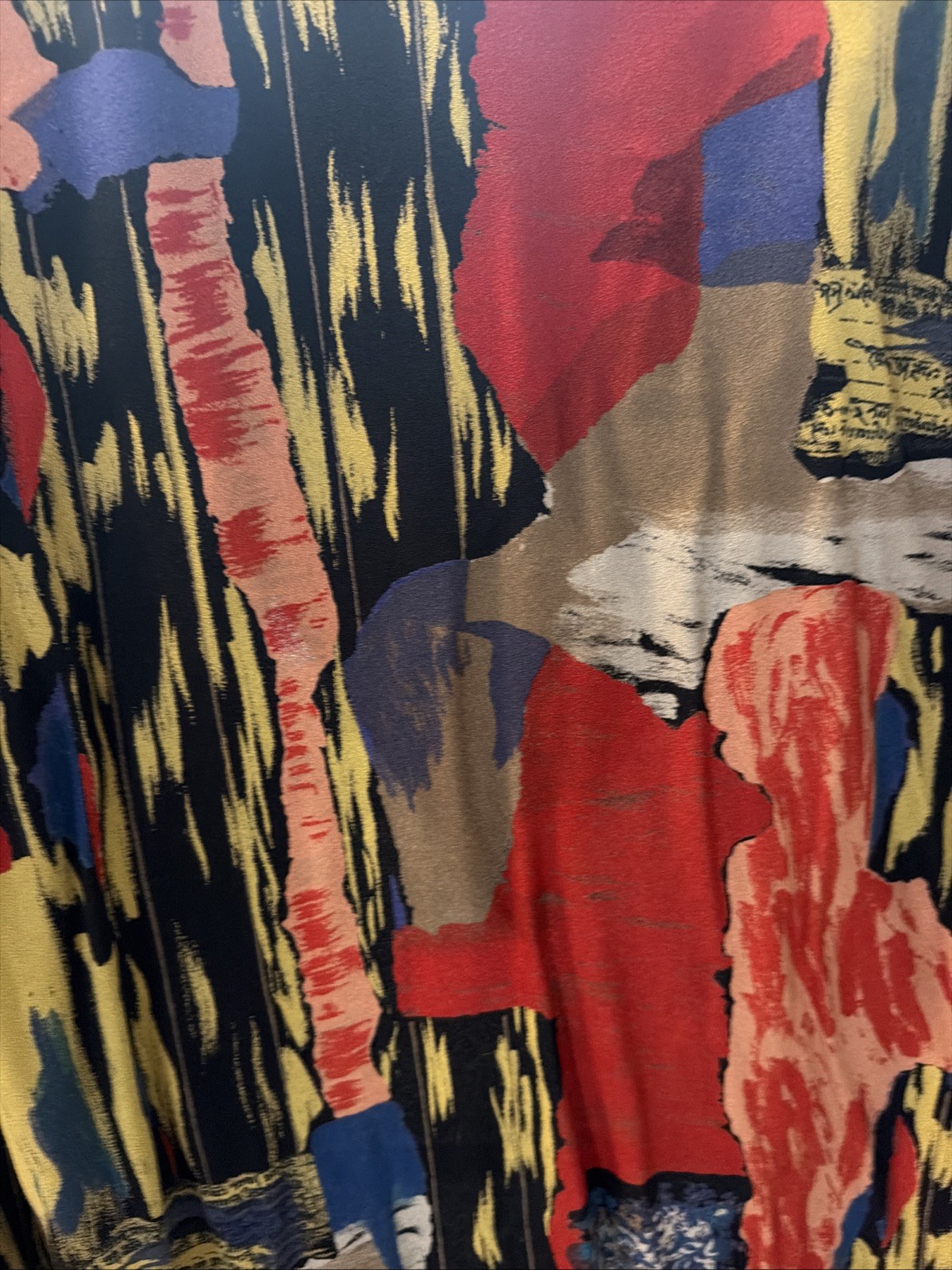 vintage 1980s or 1990s lightweight, open-front jacket D.F.L.
