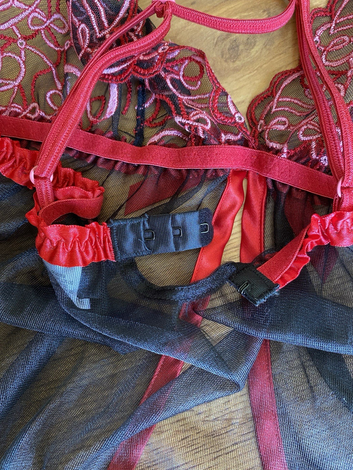Fredricks of Hollywood babydoll nighty Size Small Vintage Lingerie Size Small