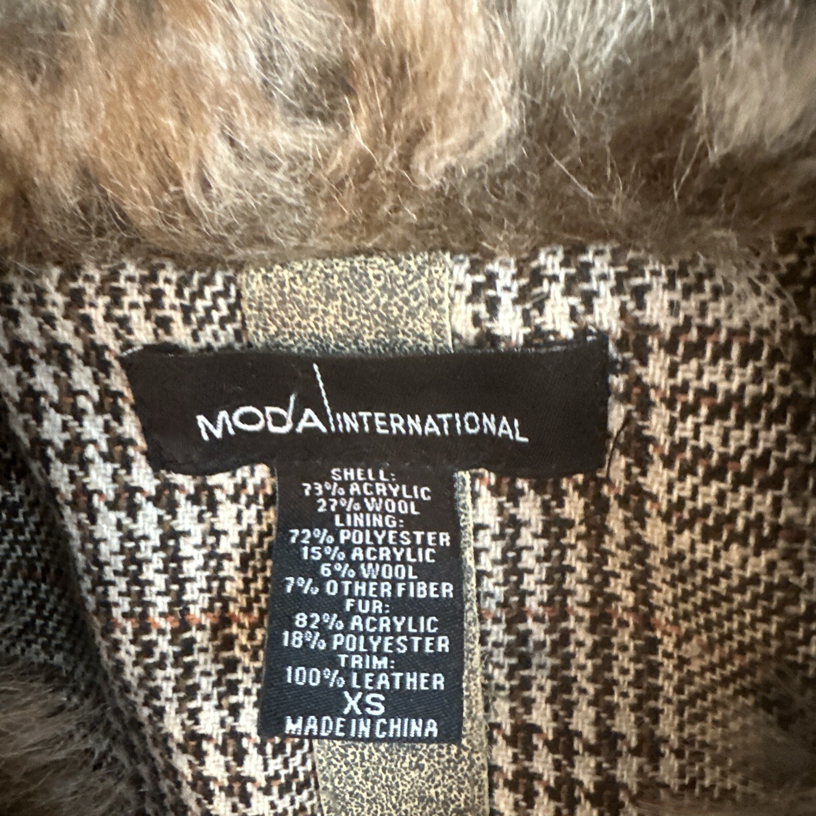 Y2K SNOWFLAKE FUR VEST S/M HIPPIE BOHO SKATER GRUNGE WHIMSIGOTH FAIRY WITCHY
