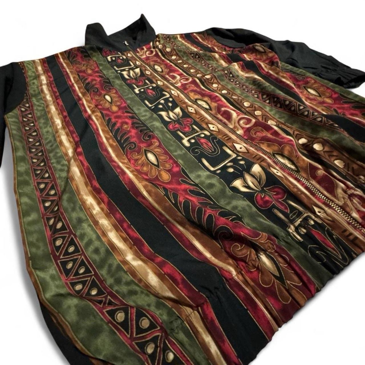 Vintage Silver Threads Tapestry Jacket 🔥🖤✨