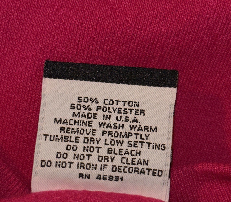Vtg 80s Aloha Hawaii Pink Crewneck Sweatshirt Embroidered L USA