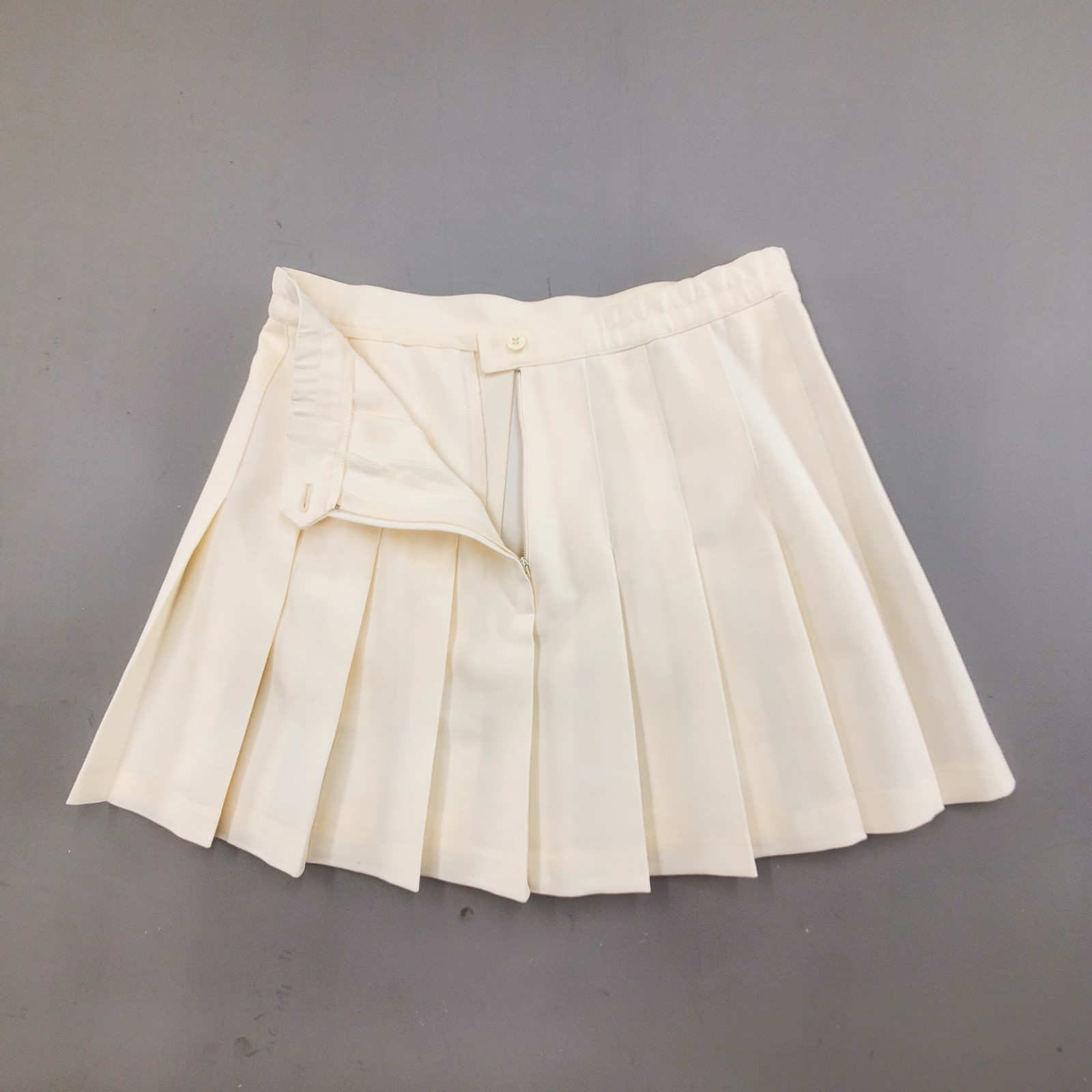 VTG 80s HEAD Sportswear Pleated White Tennis Skirt Pickleball Preppy Courtcore